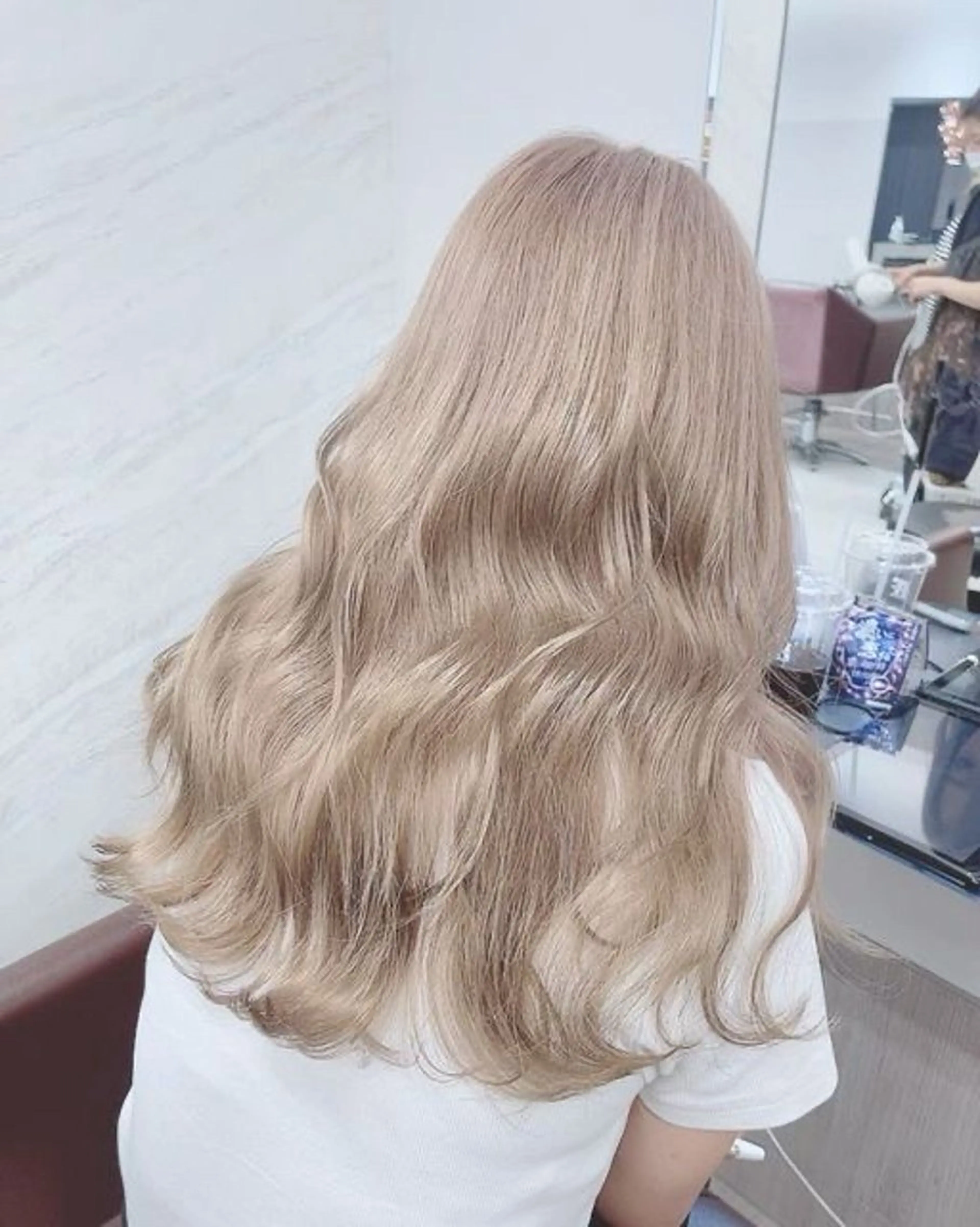 理想のハイトーンカラーに🫧🌟【ブリーチ込み価格トリプルカラー🌿】の写真