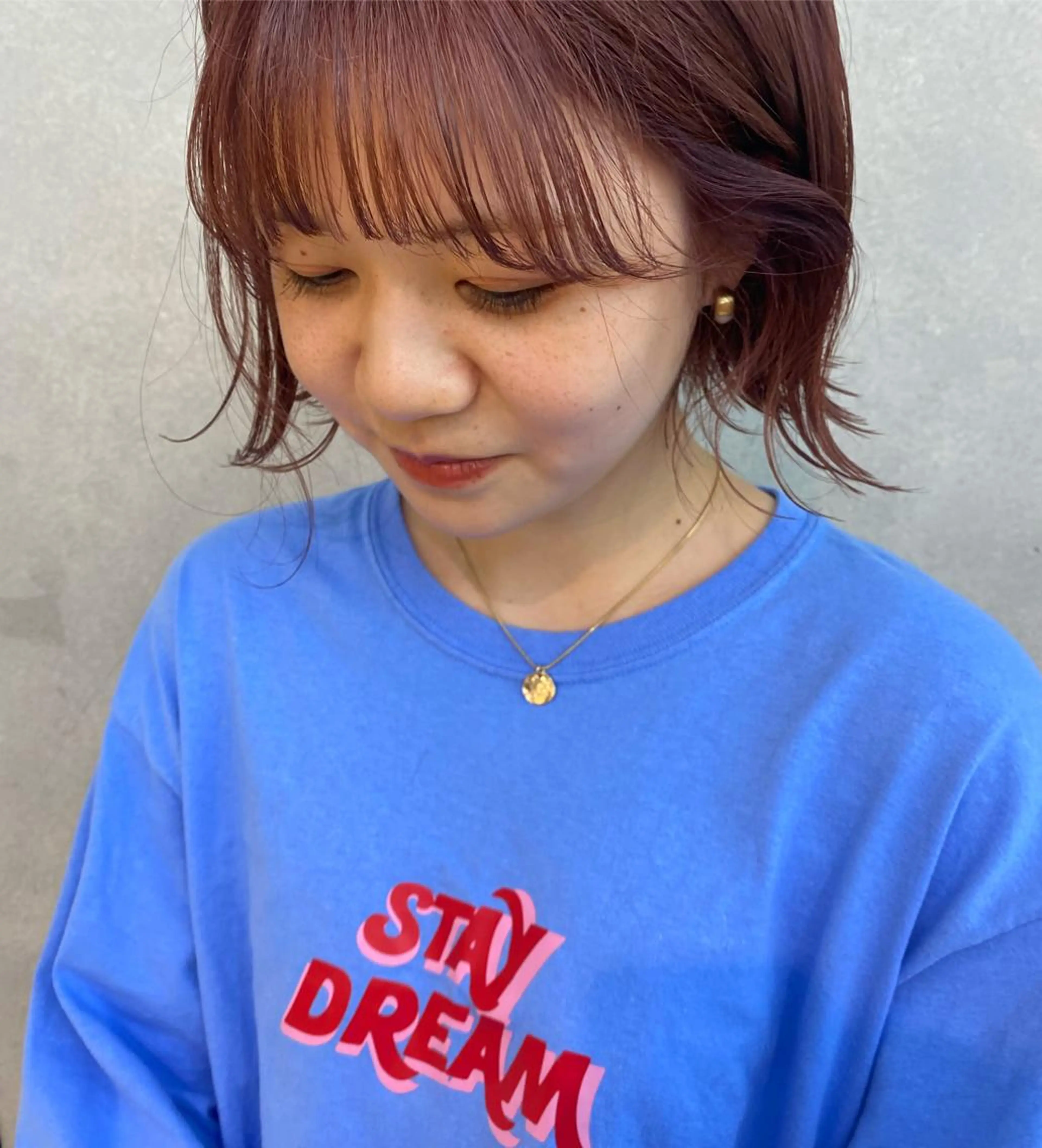 ショート カラー 顔周りカット/透明感 カラー✂️MEIのヘアスタイル