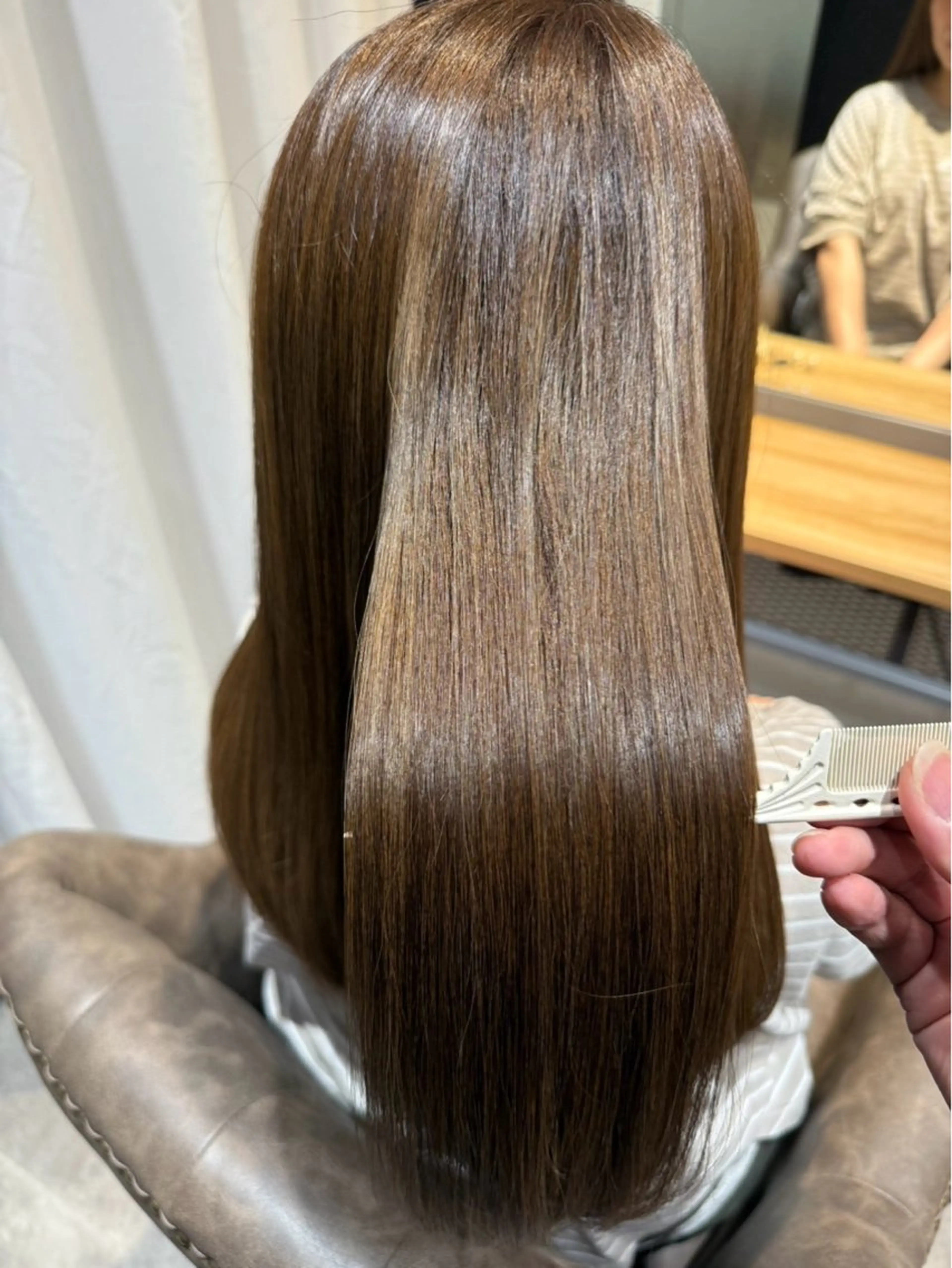 ロング 髪質改善 松岡 恭弘のヘアスタイル