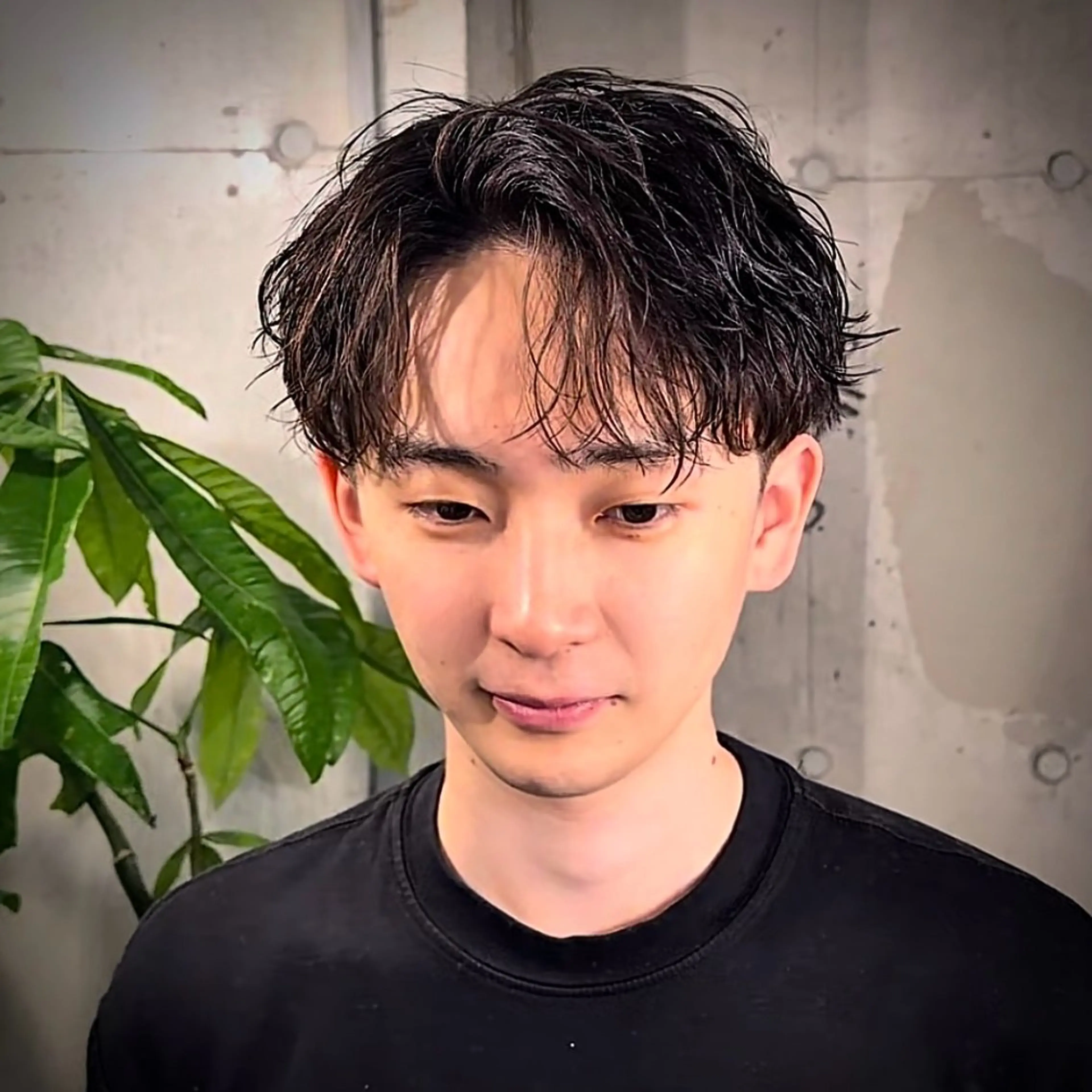 パーマ メンズ カット パーマ 🤍モテ/メンズ KEISHO🩶のヘアスタイル