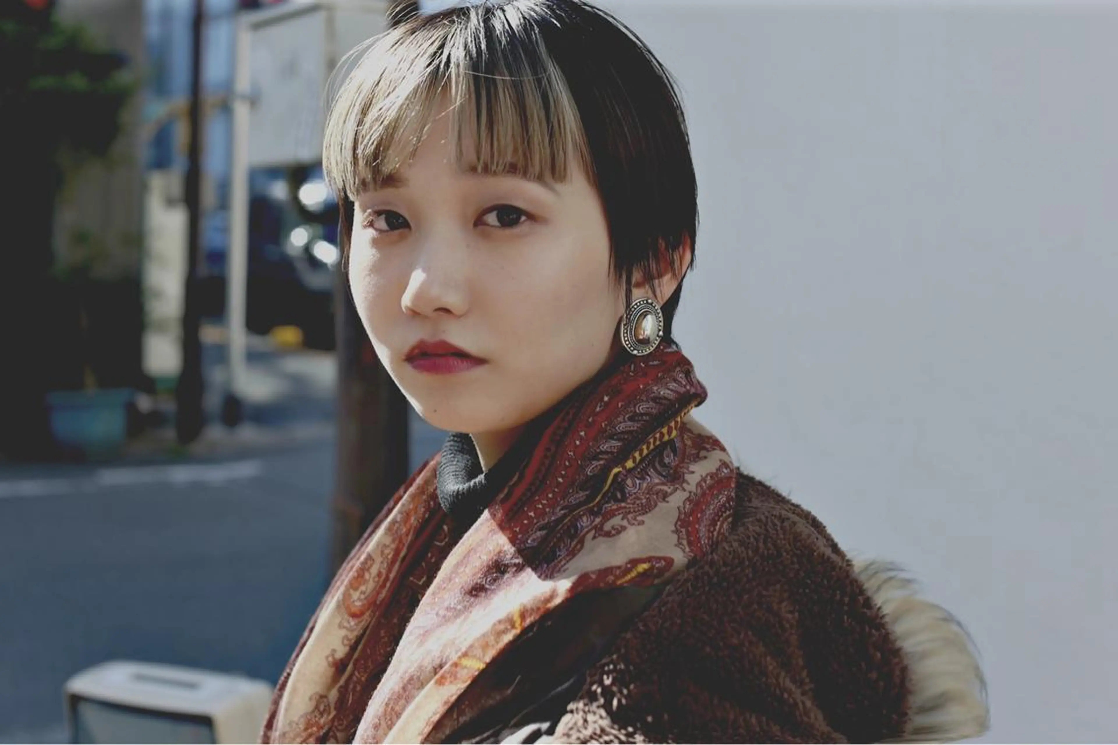 ショート カラー 今出 りょうやのヘアスタイル