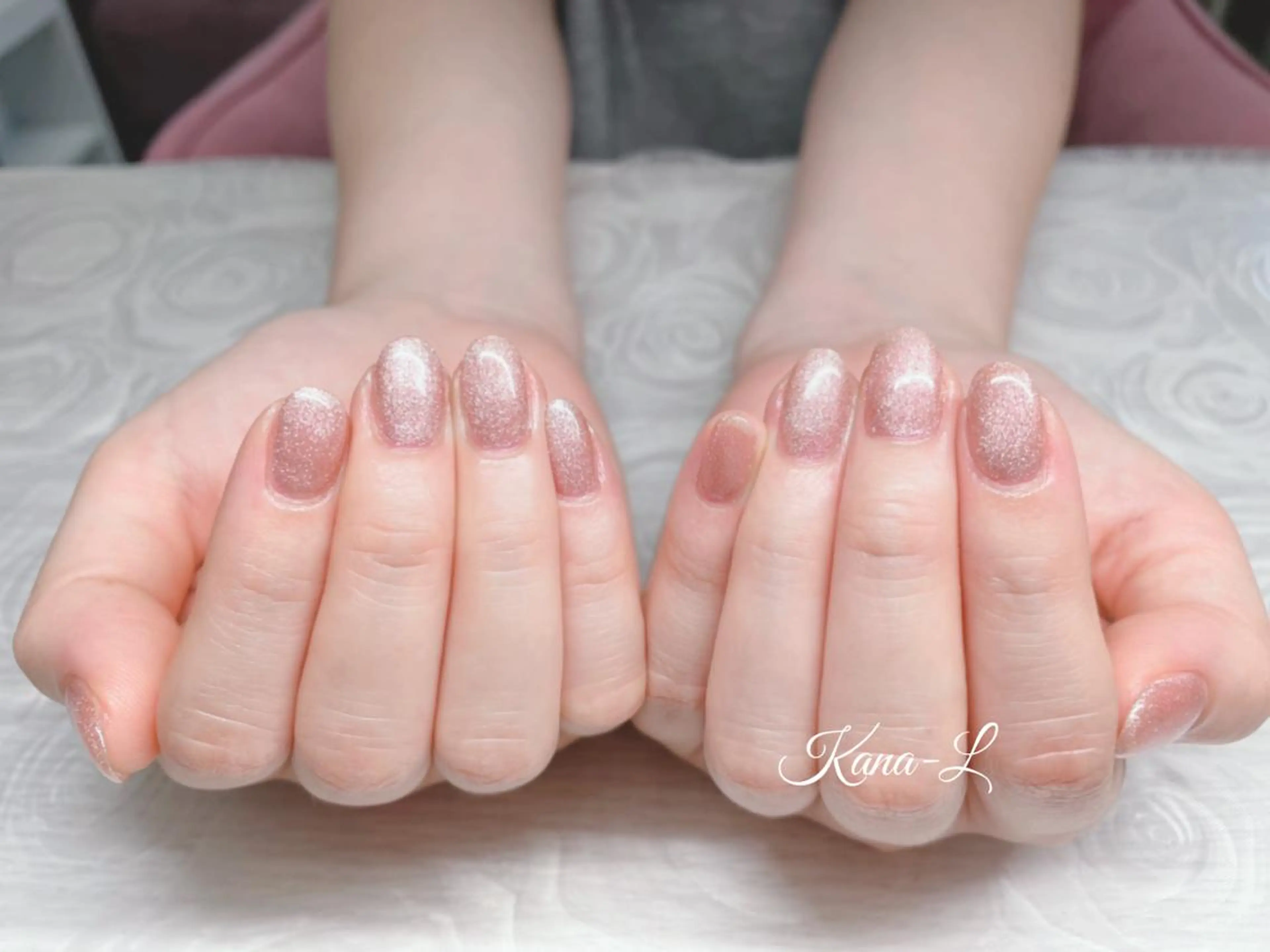 カラー ネイル マグネットネイル 芦辺 香奈のネイルデザイン