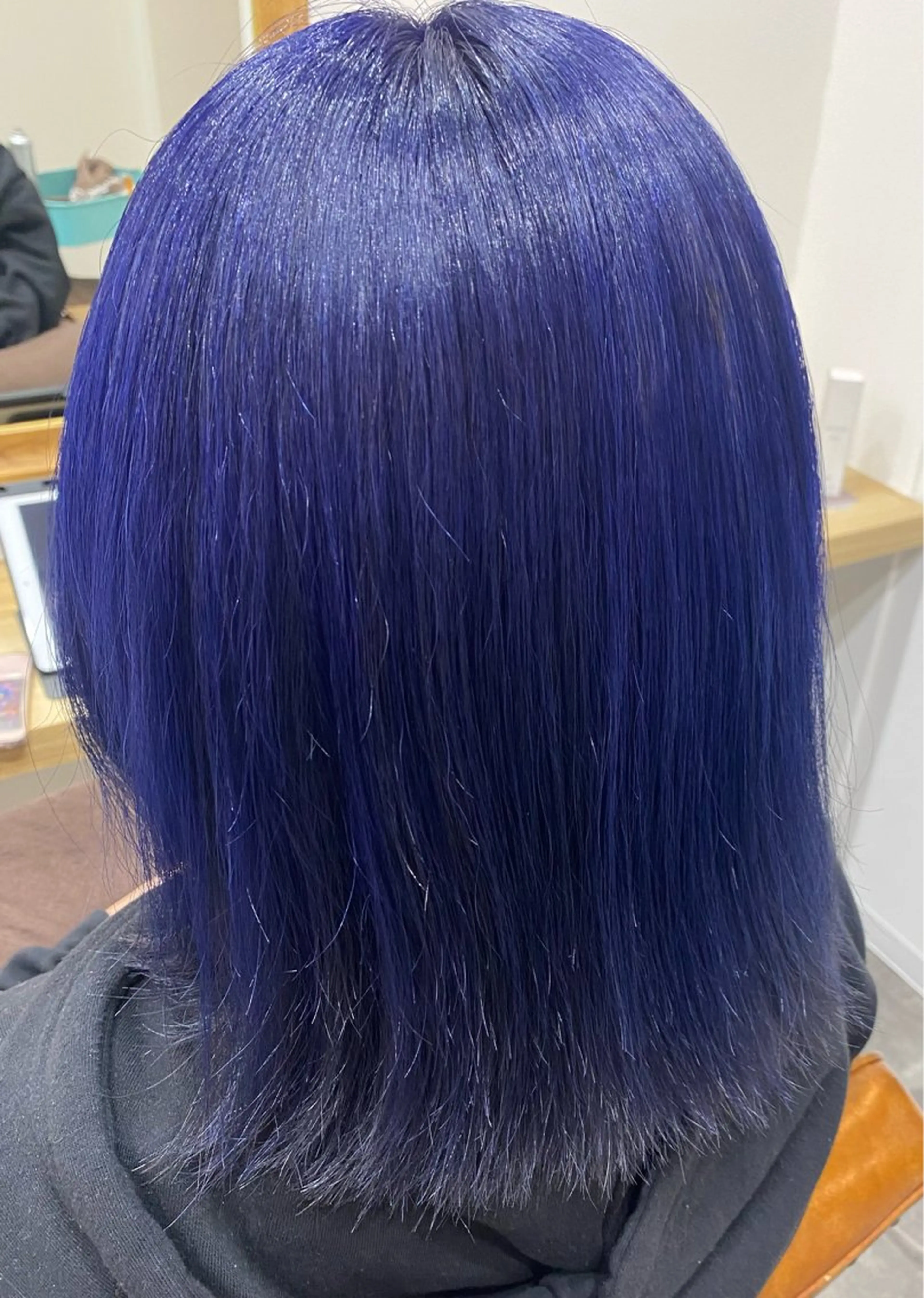 カラー ブリーチ ブルーカラー ブルーバイオレット バイオレットカラー ✨️miiro✨️ ✨️セイヤ✨️のヘアスタイル