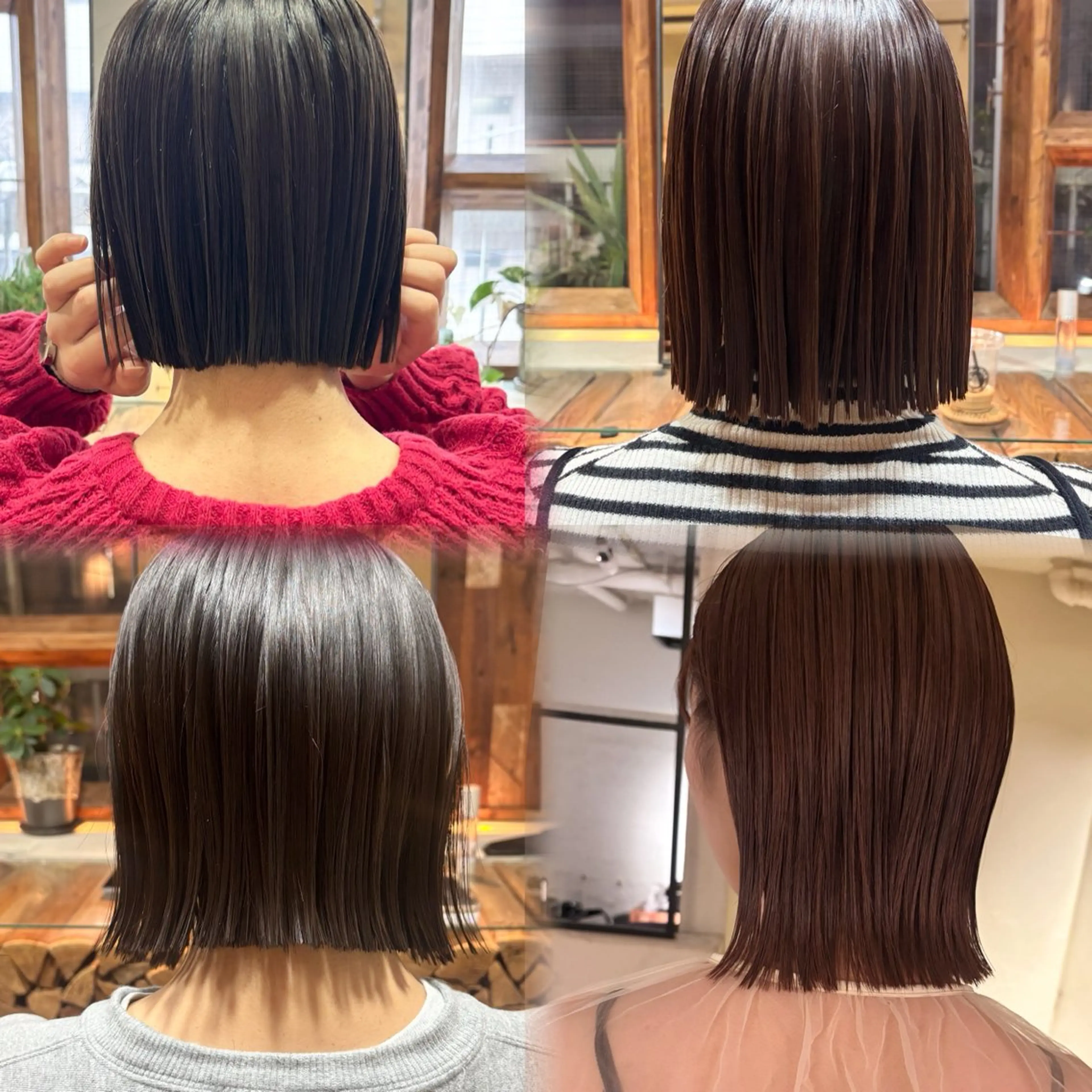 ミディアム カラー カット ヘアカラー ⌇🌹透明感カラー 🌹ᴍᴇɢᴜᴍɪ ⌇のヘアスタイル