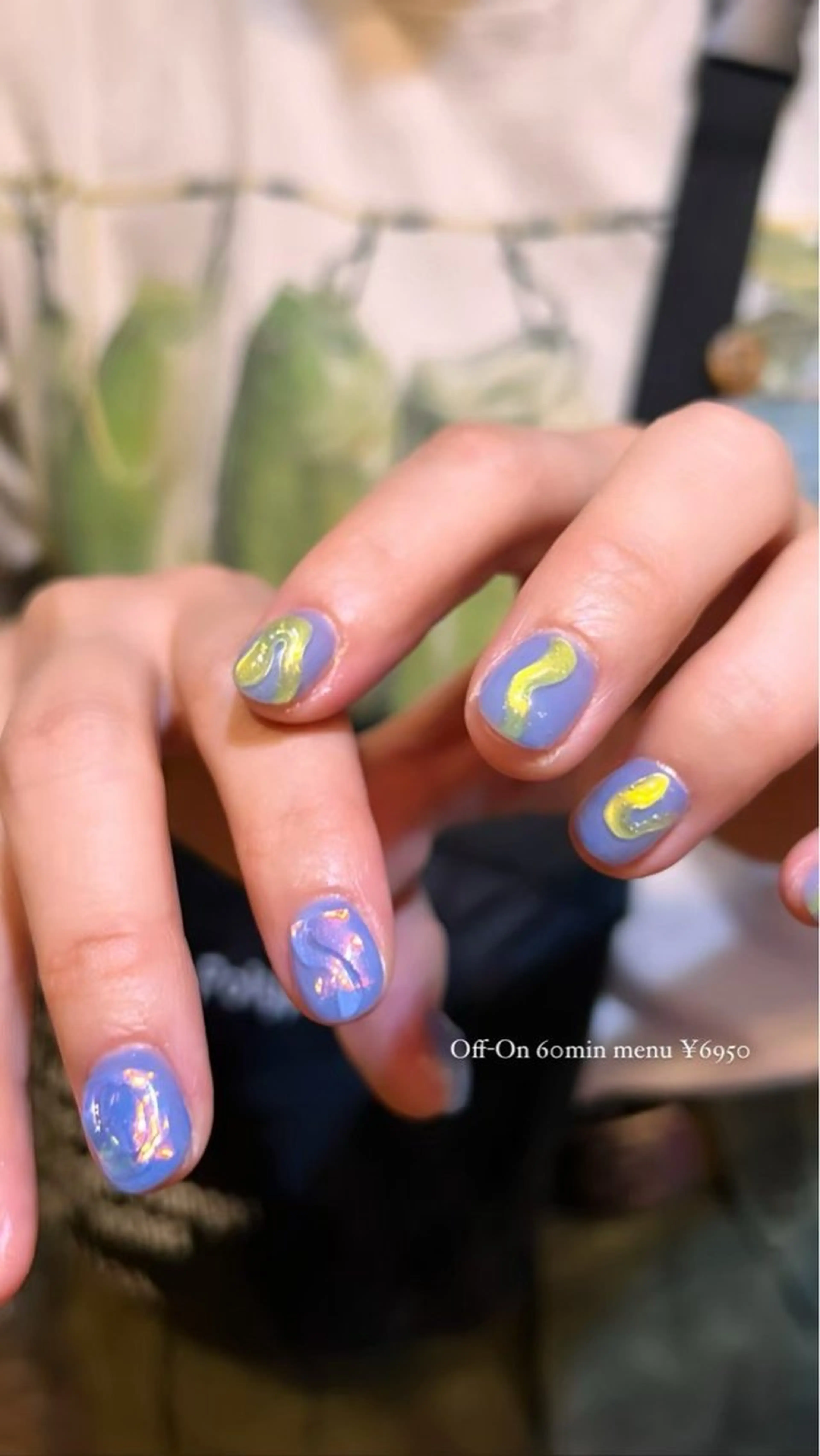 ネイル ハンドネイル ひめか🫁 推し概念・個性派のネイルデザイン