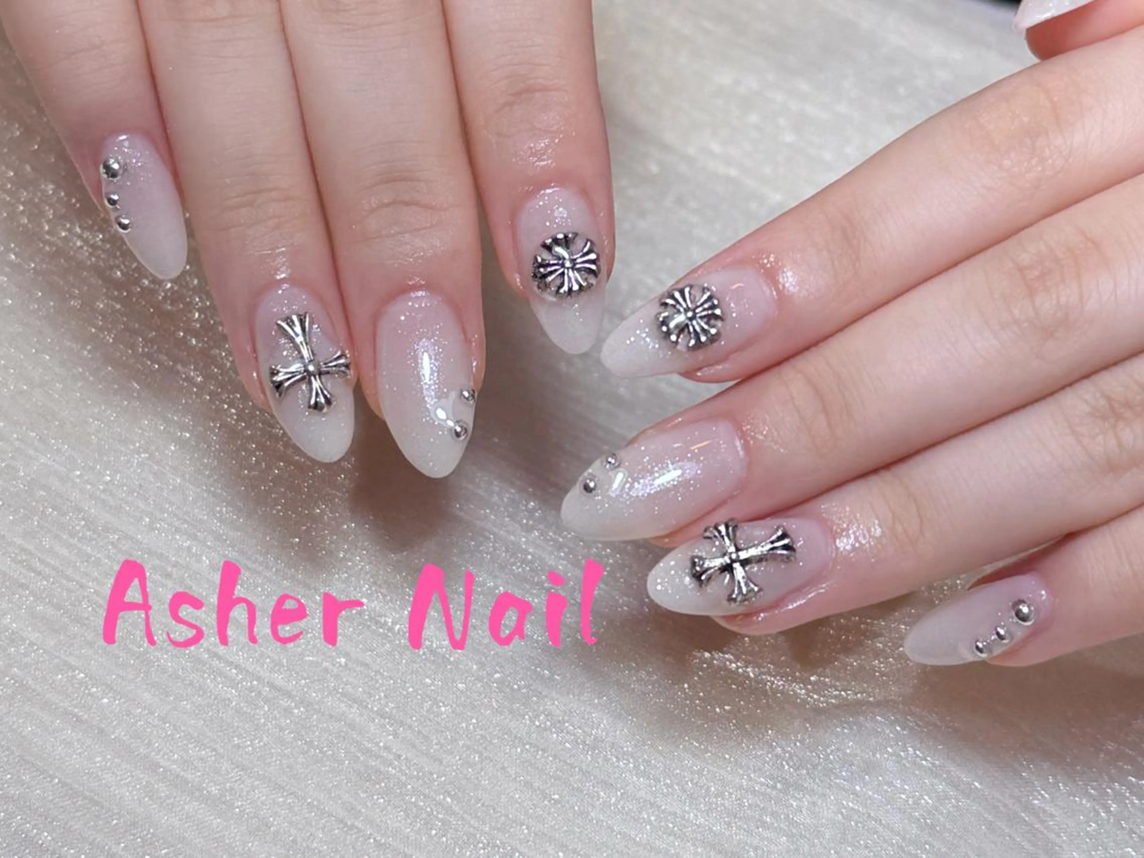 ネイル ハンドネイル ハンドケア Asher-HIKA 🌞のネイルデザイン