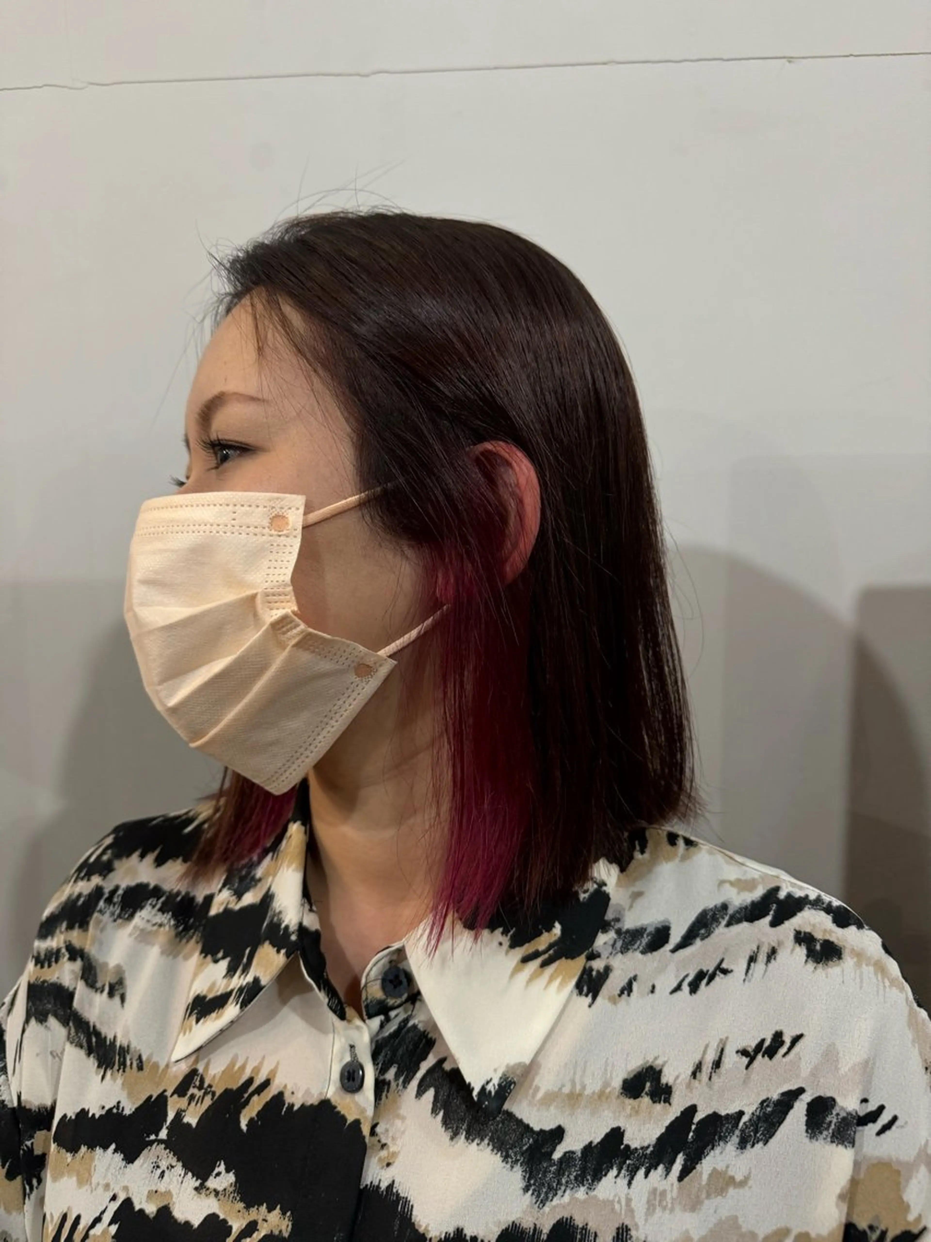 カラー 梶原 悠矢のヘアスタイル