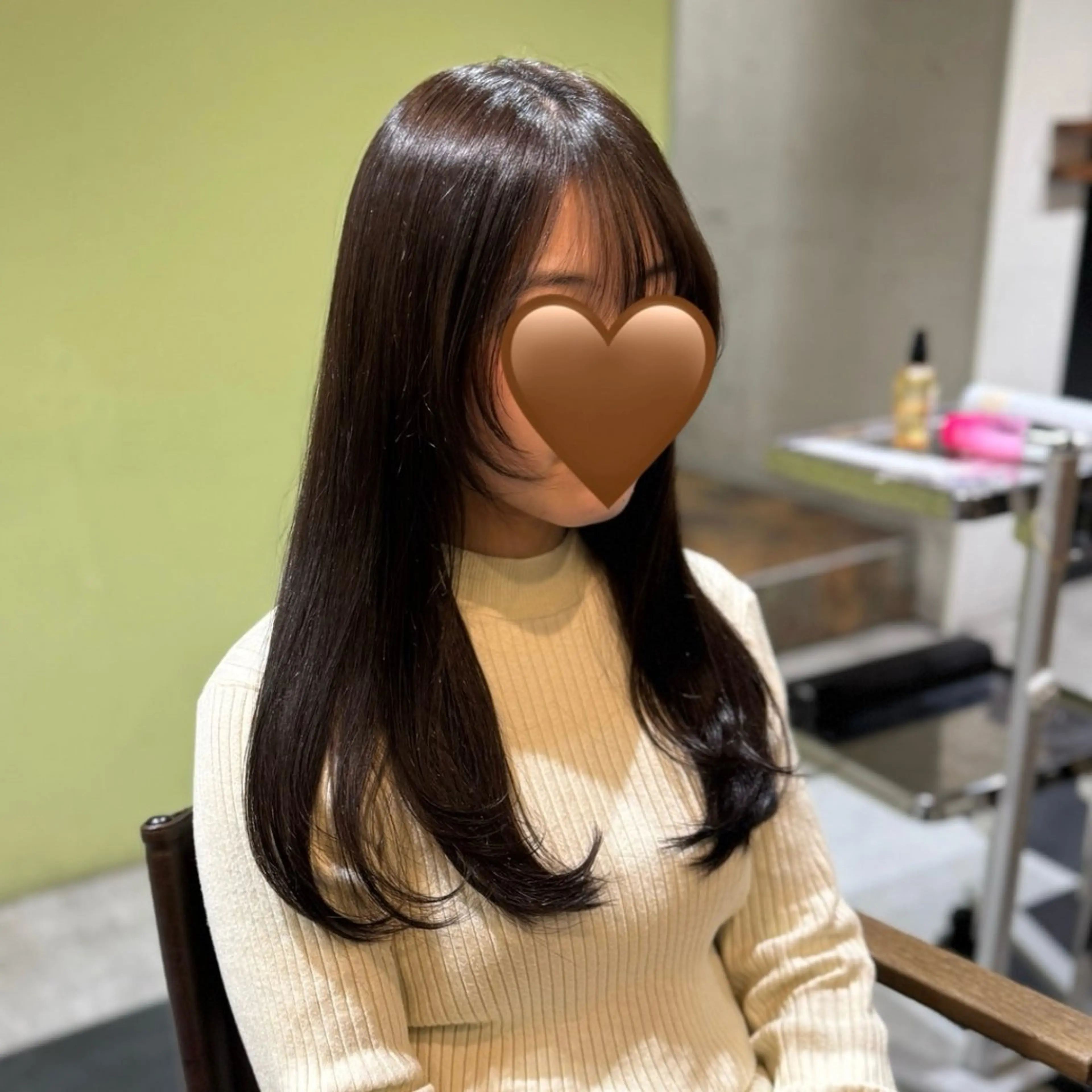 セミロング 顔まわりレイヤー レイヤーカット カット メンズミディアム☁️ ✨ナチュラル/下村迅のヘアスタイル
