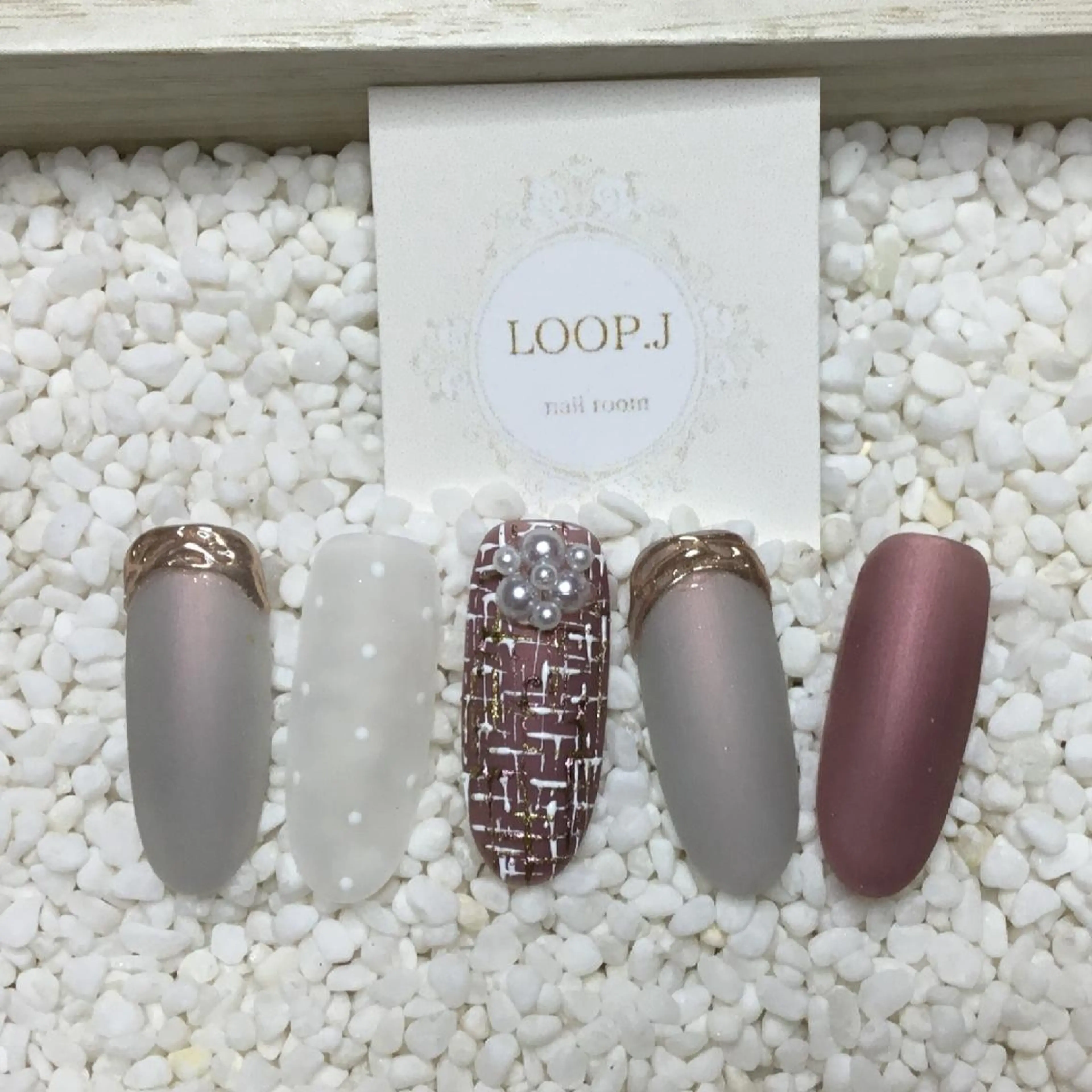 ネイル ハンドネイル おおくぼ めぐみのネイルデザイン