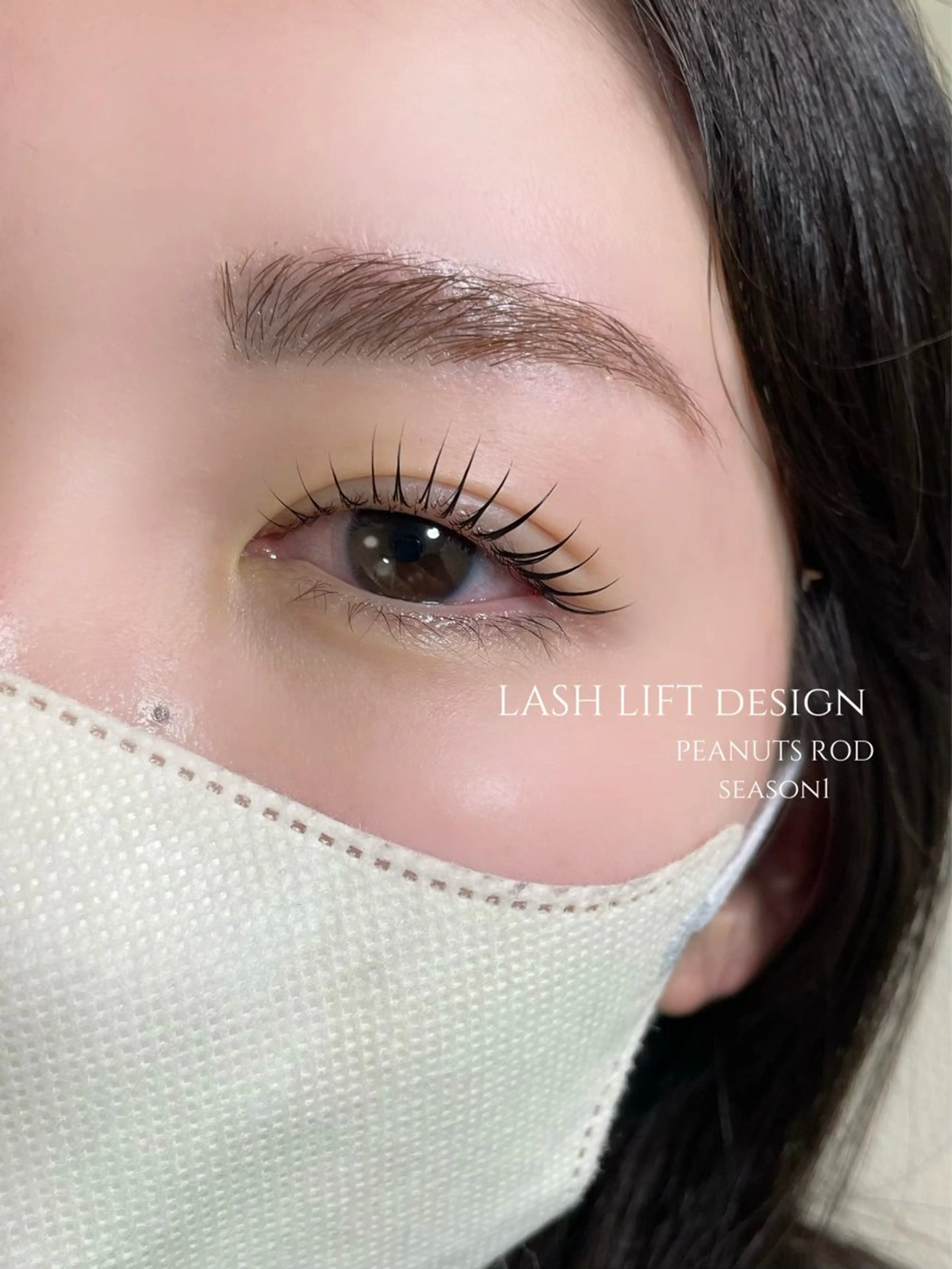 ご新規様限定【まつげパーマ&美眉WAX脱毛】¥7500の写真