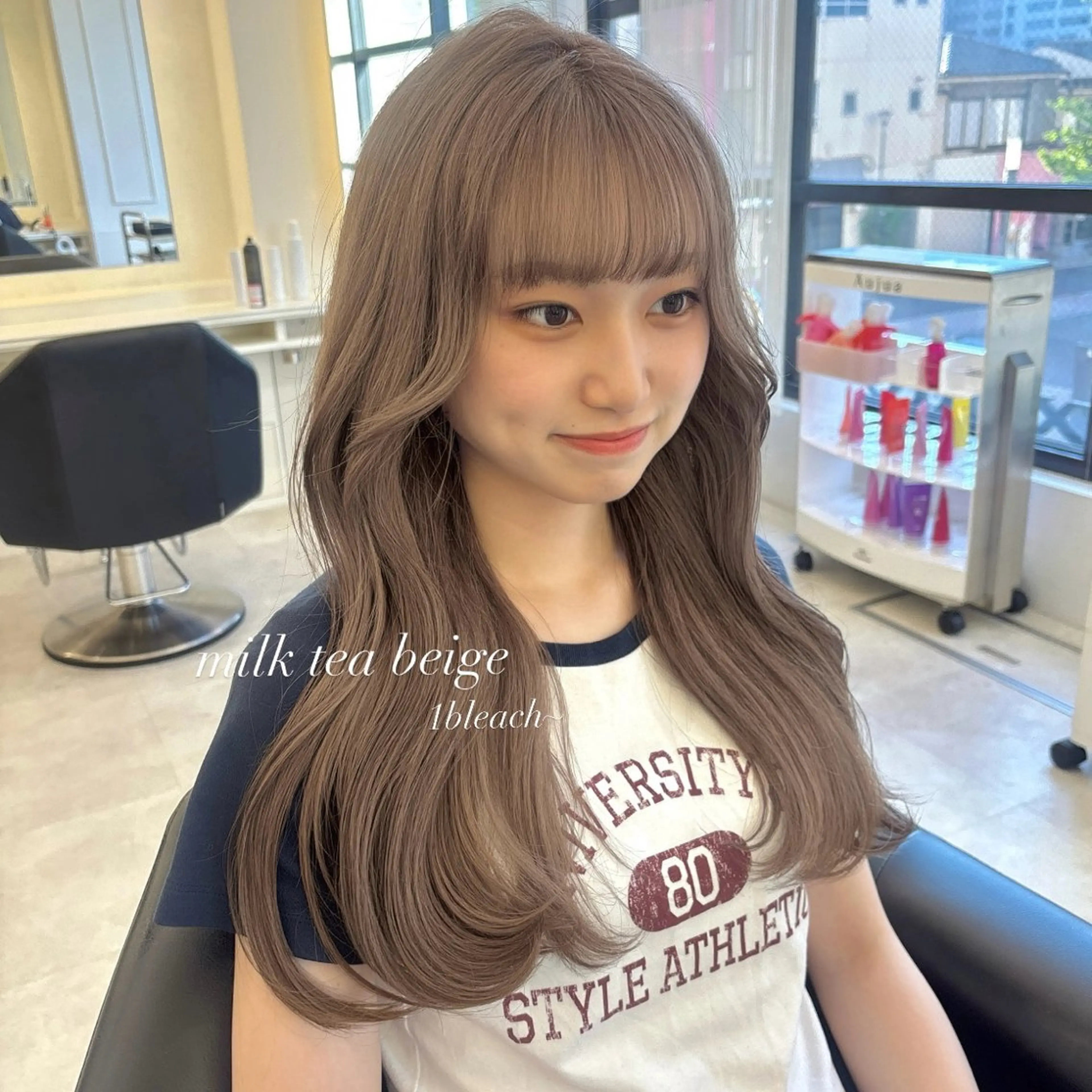 ロング ヘアカラー Parve Mix / 根本 梨湖🫧のヘアスタイル