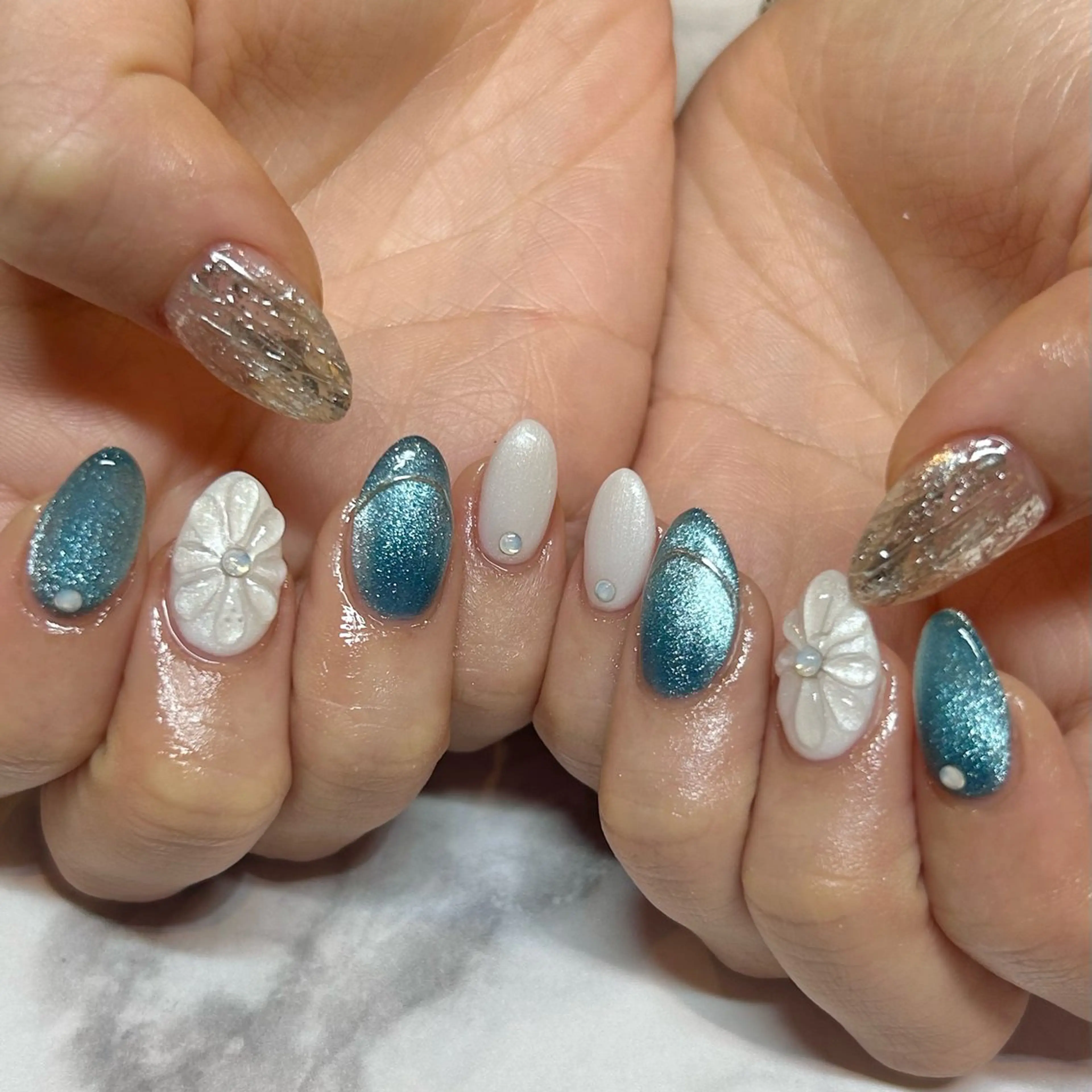 ネイル ハンドネイル Bianca栄店 みさとのネイルデザイン