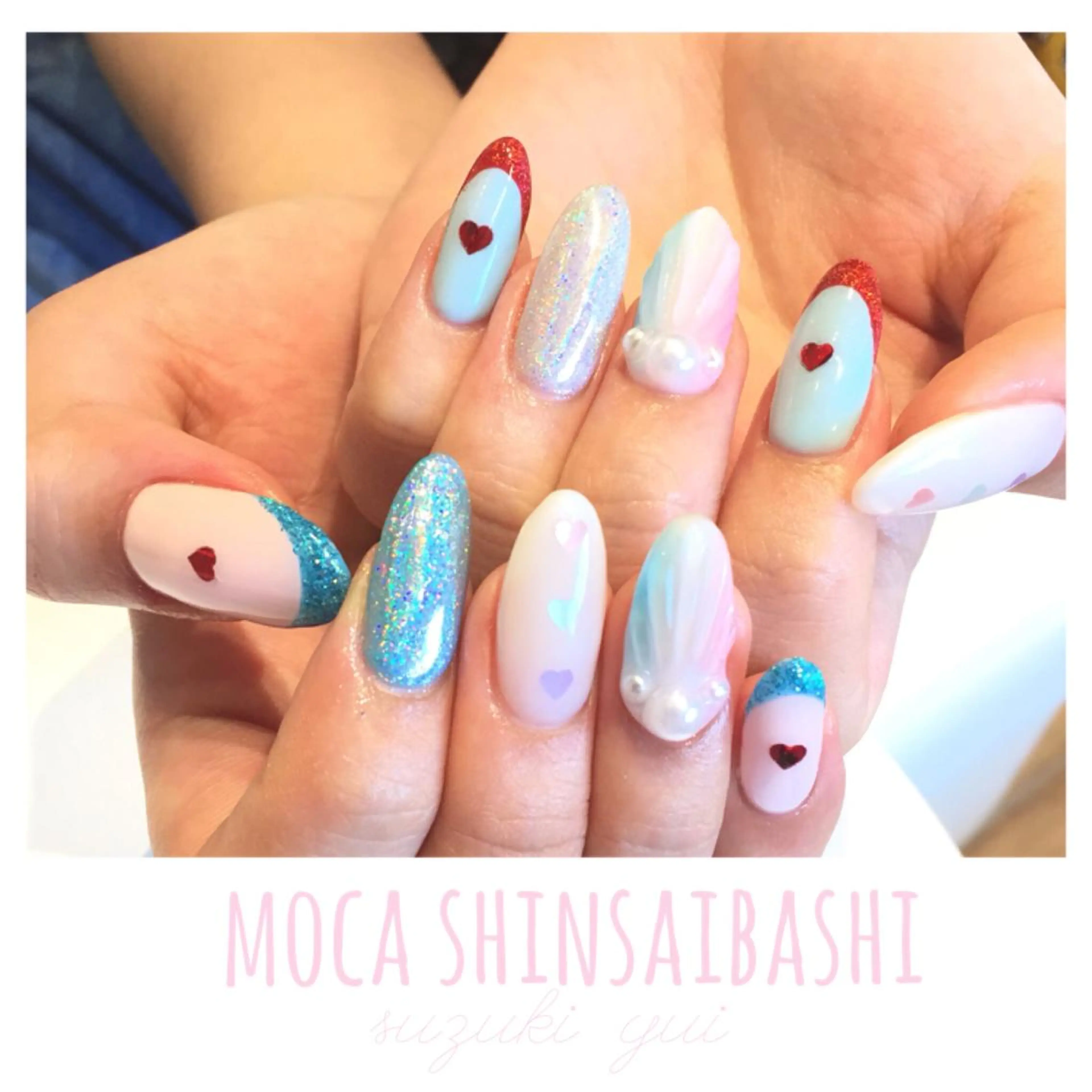 ネイル 鈴木 ゆいのネイルデザイン