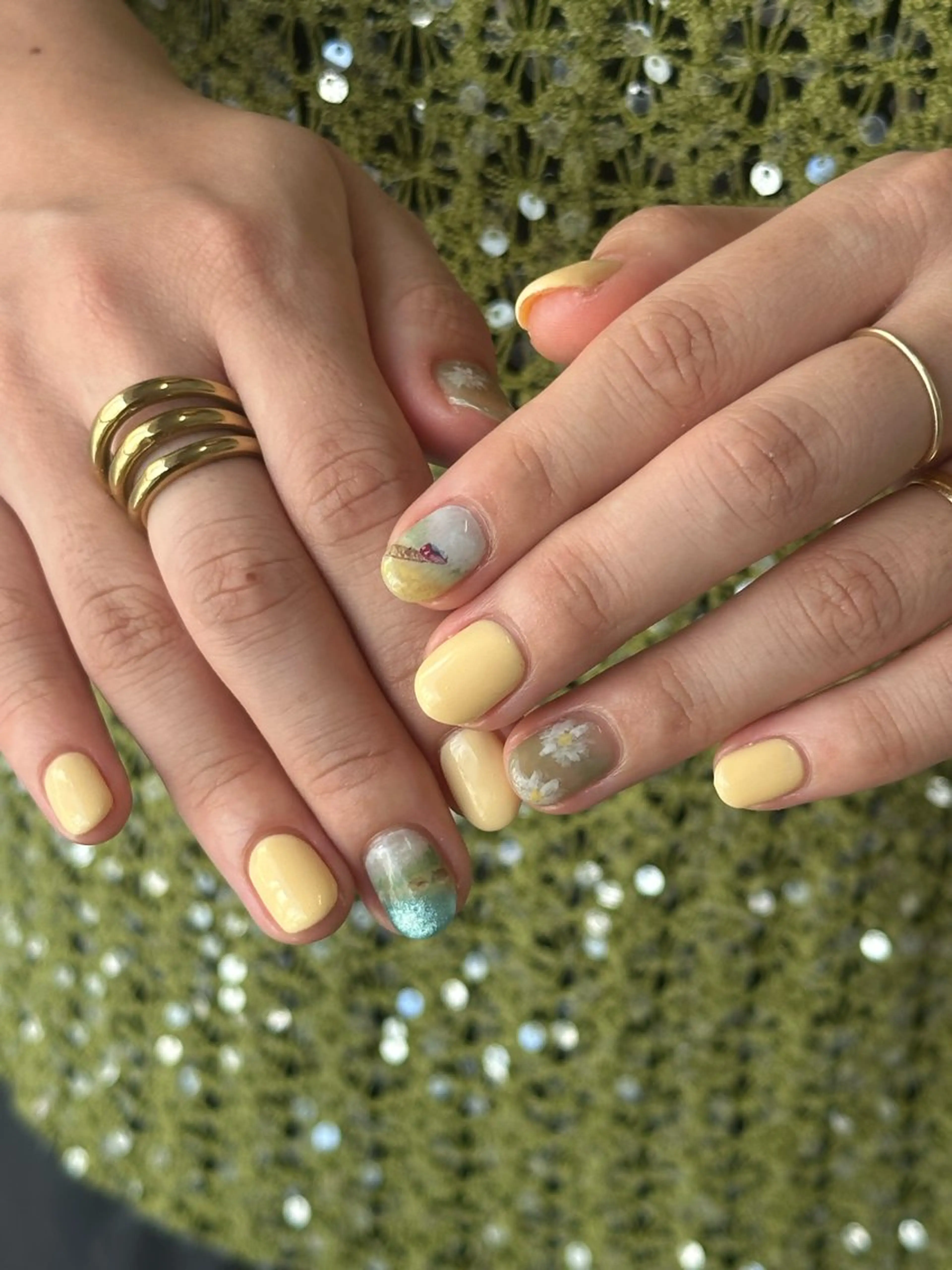 ネイル Fuka 🌼*.ﾟのネイルデザイン