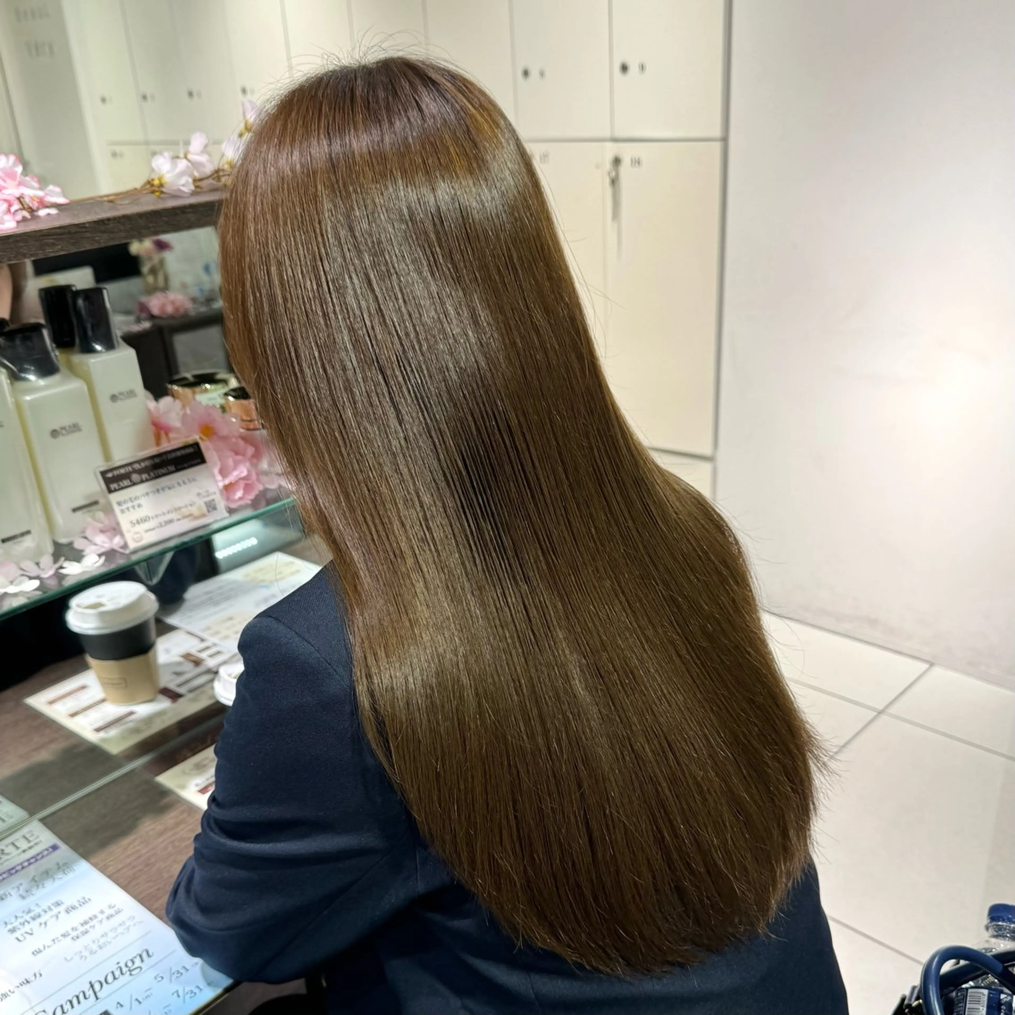 ロング カラー ヘアアレンジ ヘアカラー ブリーチなしカラー /新百合ヶ丘/安形翔のヘアスタイル