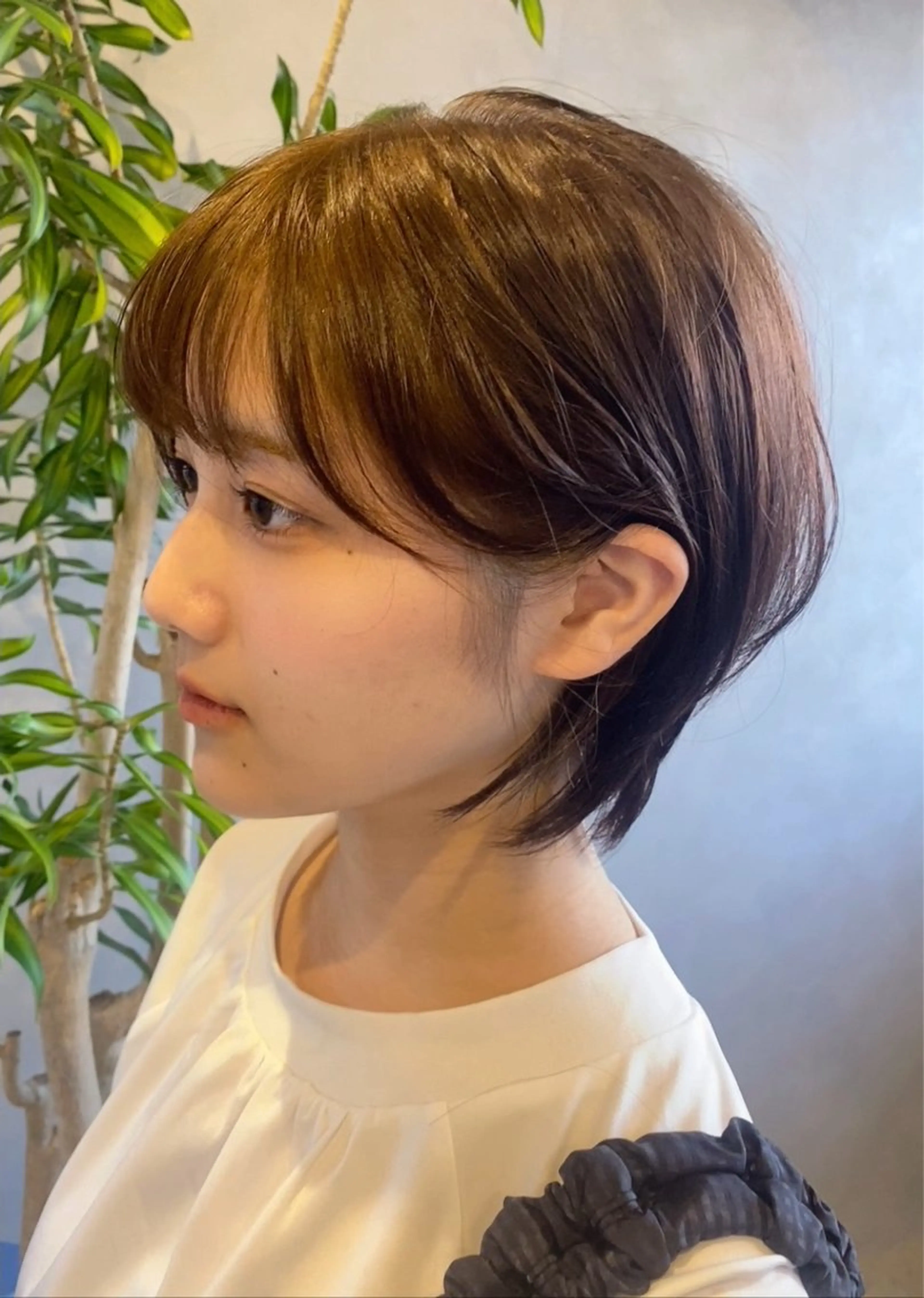 ショート カラー 大林　恵理 【Agu 屋島】のヘアスタイル