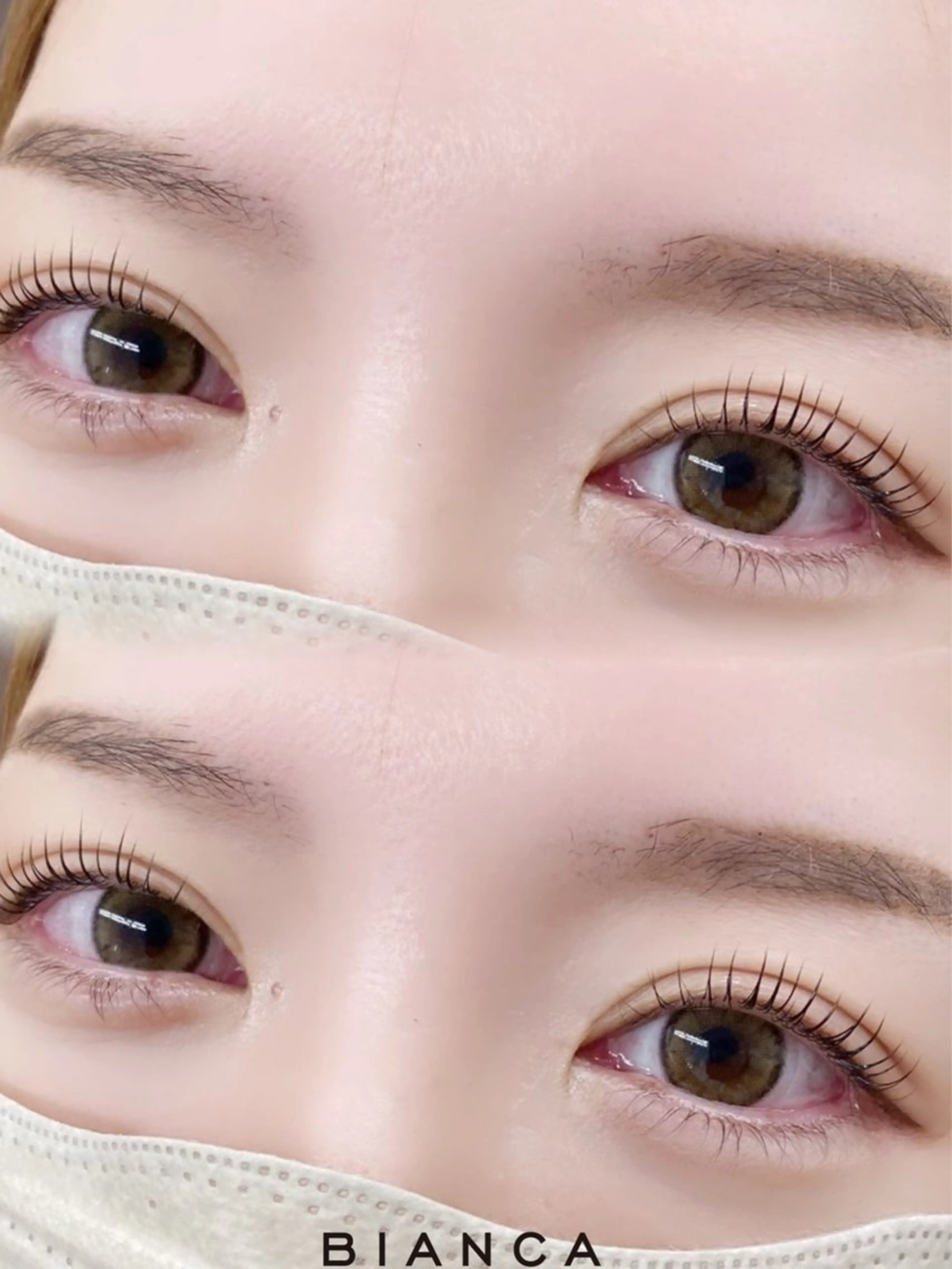 マツエク・マツパ マツパ Biancaラクーア ⟡.·宮内⟡.·のマツエク・マツパデザイン