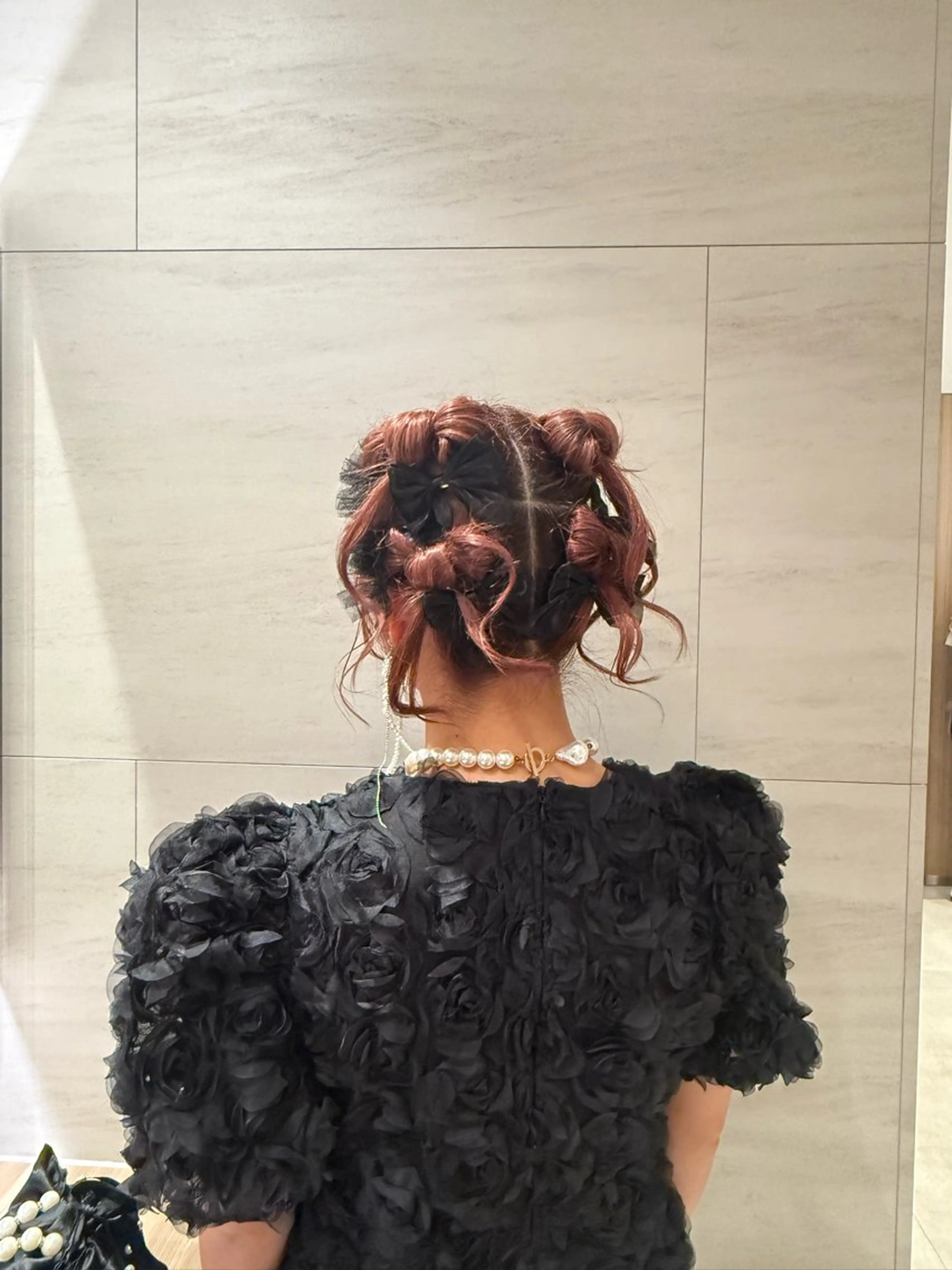 ヘアアレンジ ヘアセット 吉川 莉央のヘアスタイル