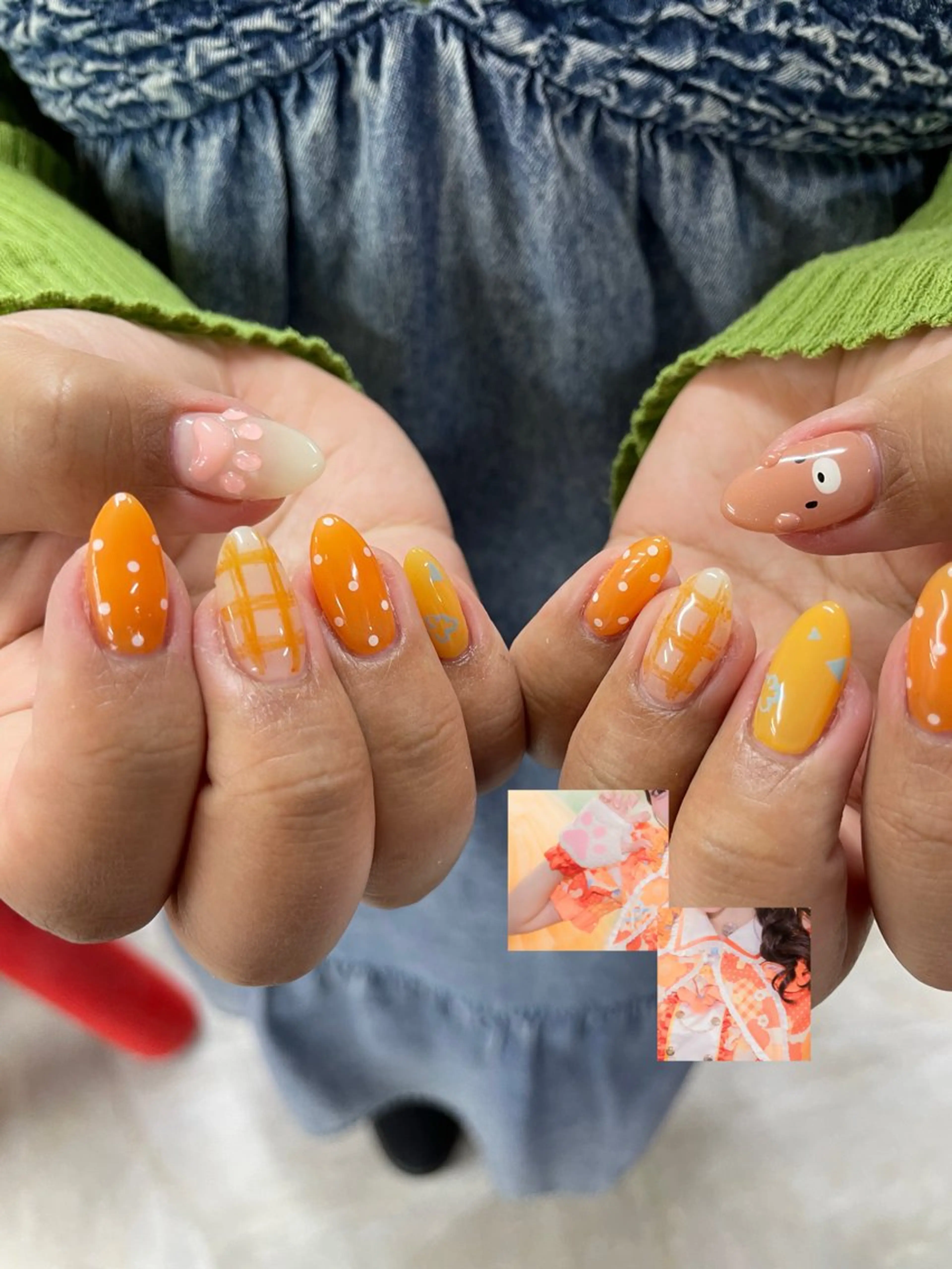 ネイル ハンドネイル ひめか🫁 推し概念・個性派のネイルデザイン