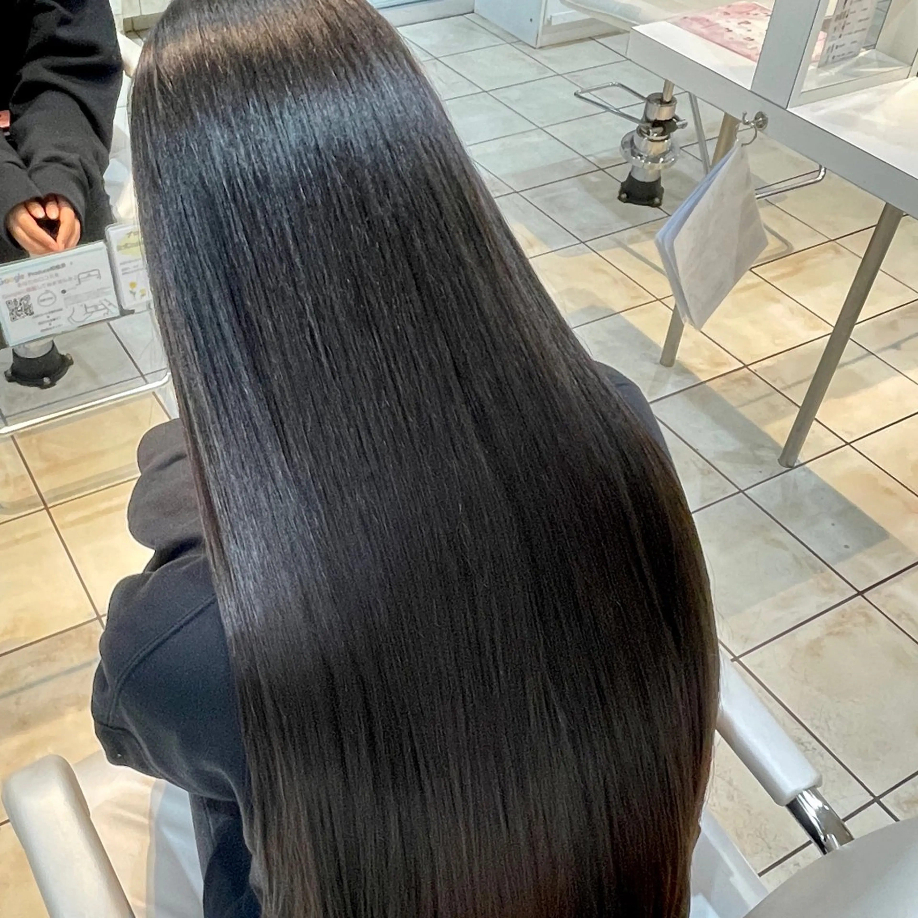 【2回目以降はこちら✨】カット➕美髪縮毛矯正ストレート💖#縮毛矯正#髪質改善#ストレートパーマの写真