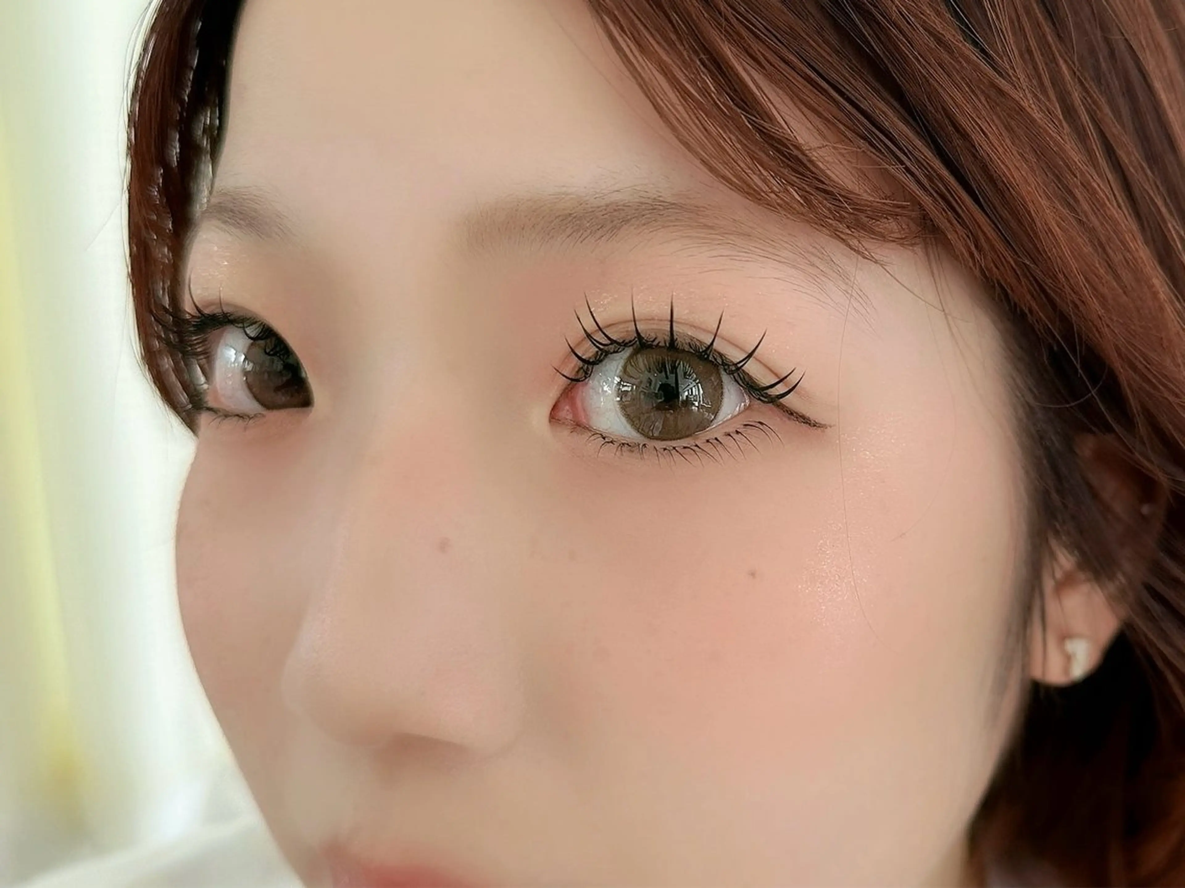 学生様、24歳以下の方限定最高級ミンクマツエク100本何度でもご利用可能プラス1000円でフラットラッシュに変更の写真