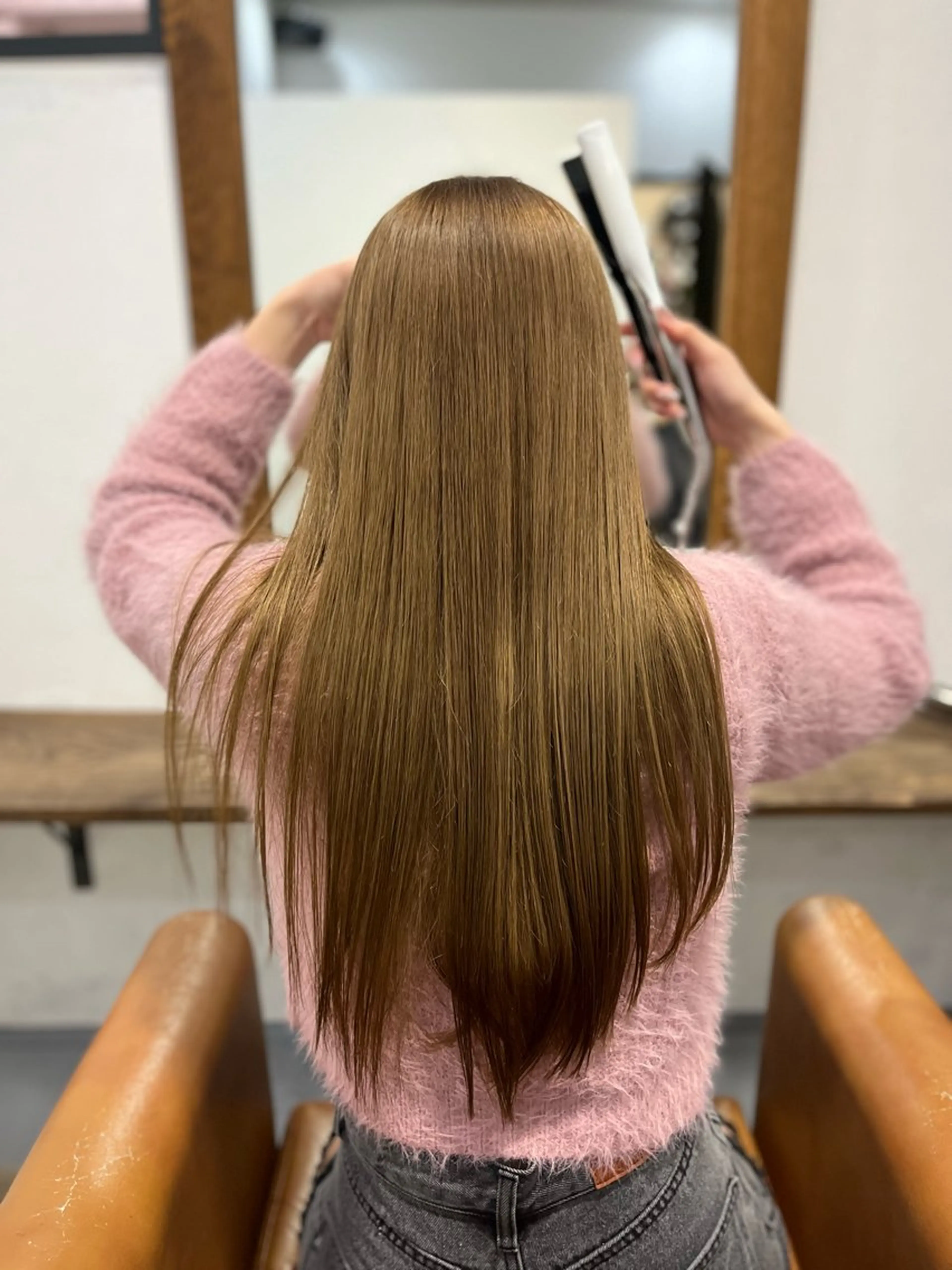 ロング カラー olino【西田辺】 KAORIのヘアスタイル