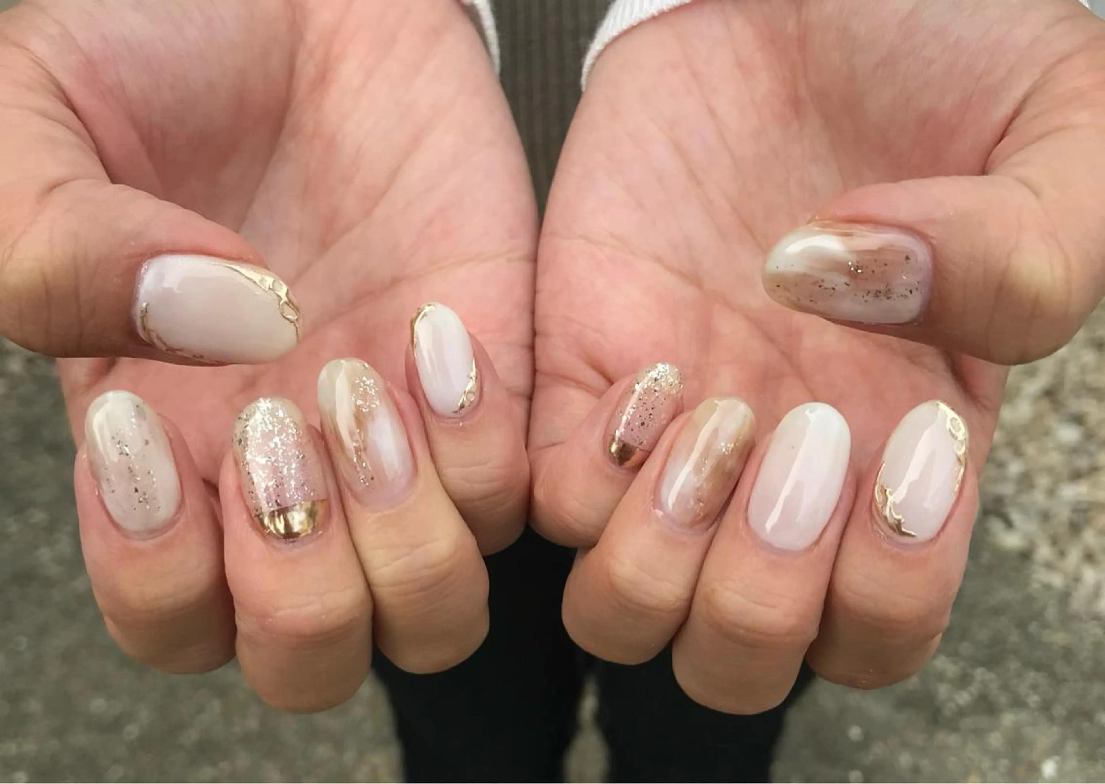 ネイル 大西 真衣のネイルデザイン