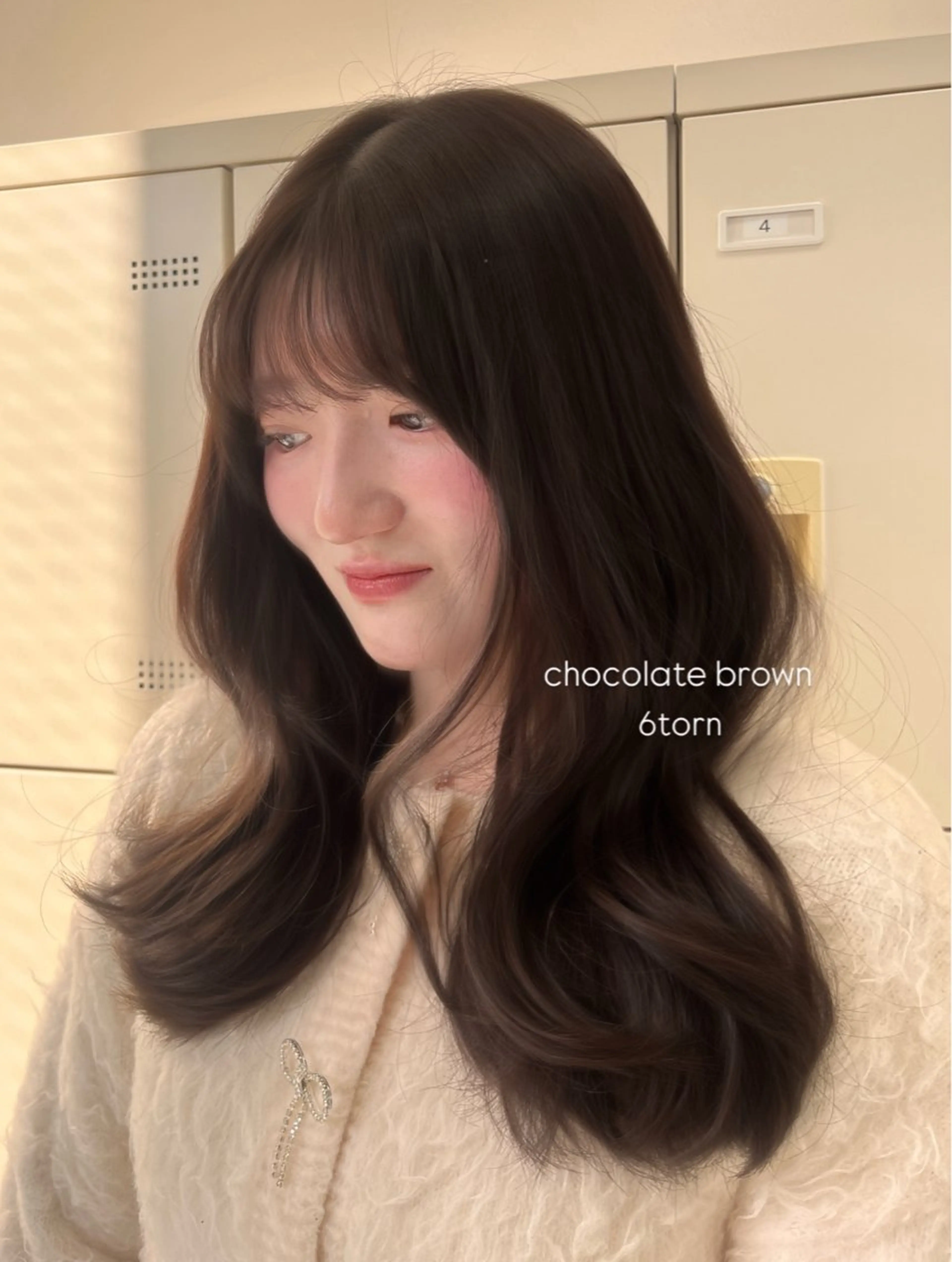 ロング ヘアカラー トリートメント ヘッドスパ ヘアセット ♡ナチュラルガーリー ♡ベージュ♡RINAのヘアスタイル