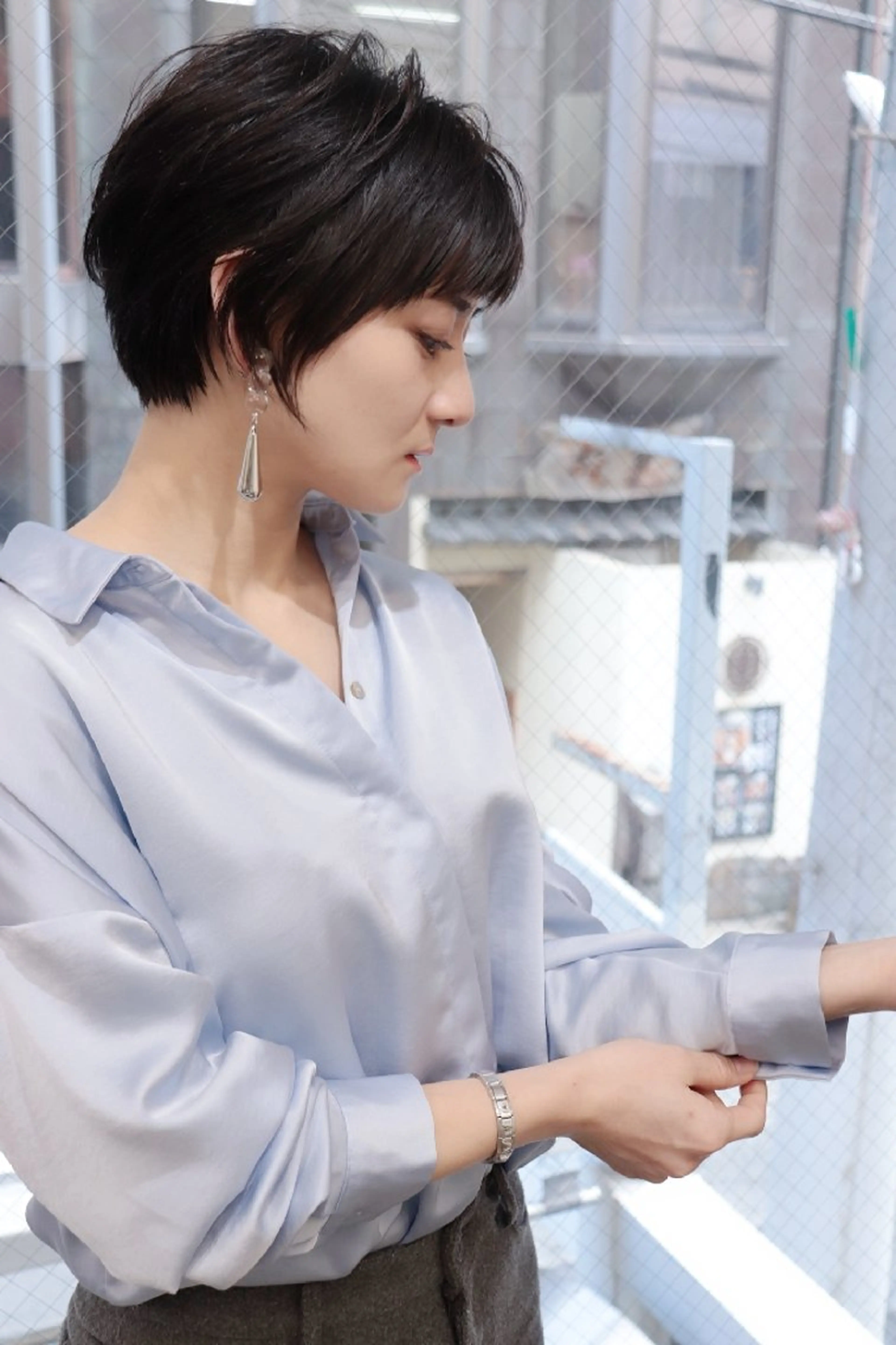 ショート カラー ダブルカラーモデル☆ SHUNYAのヘアスタイル