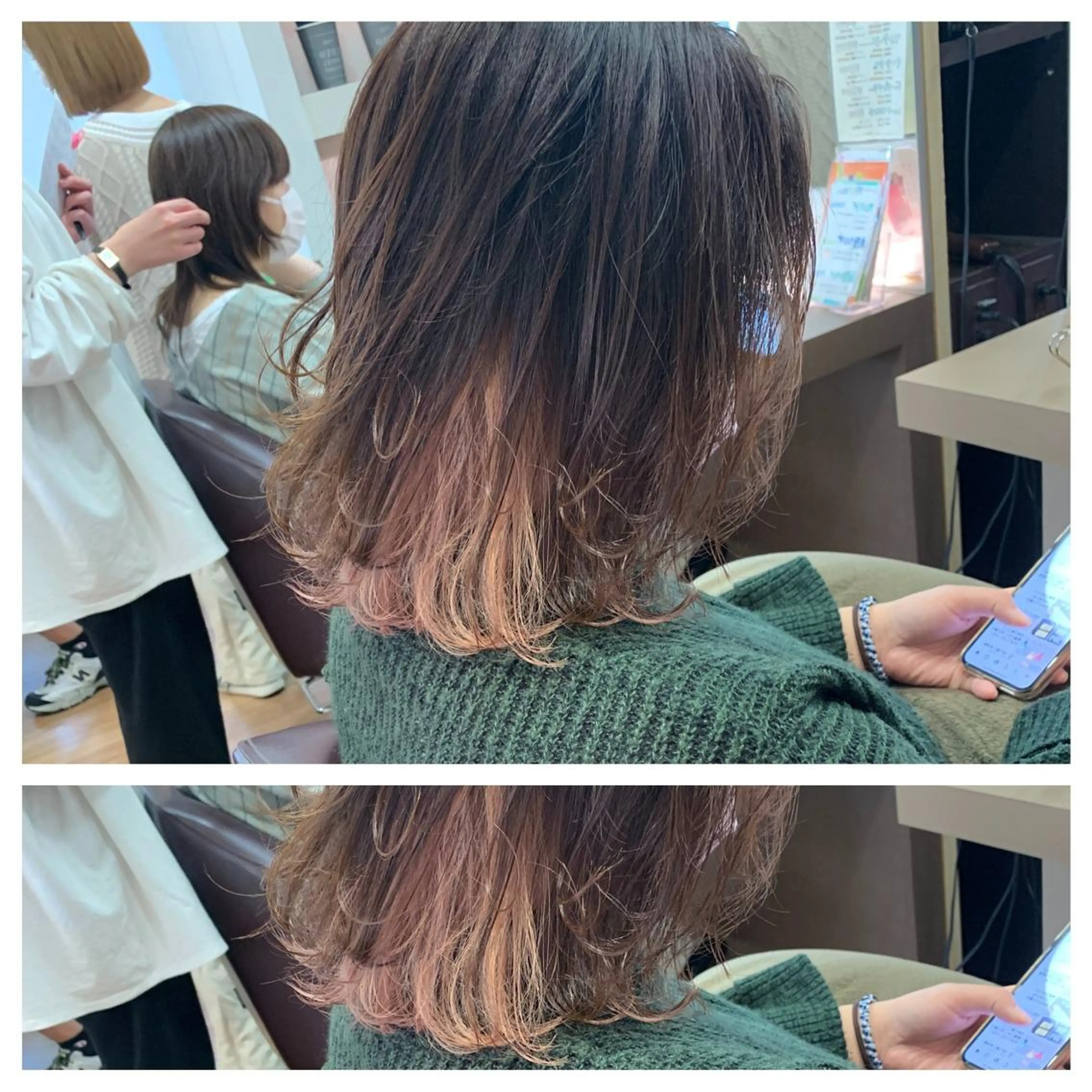 ⭐️カット+カラー+インナーカラー⭐️の写真
