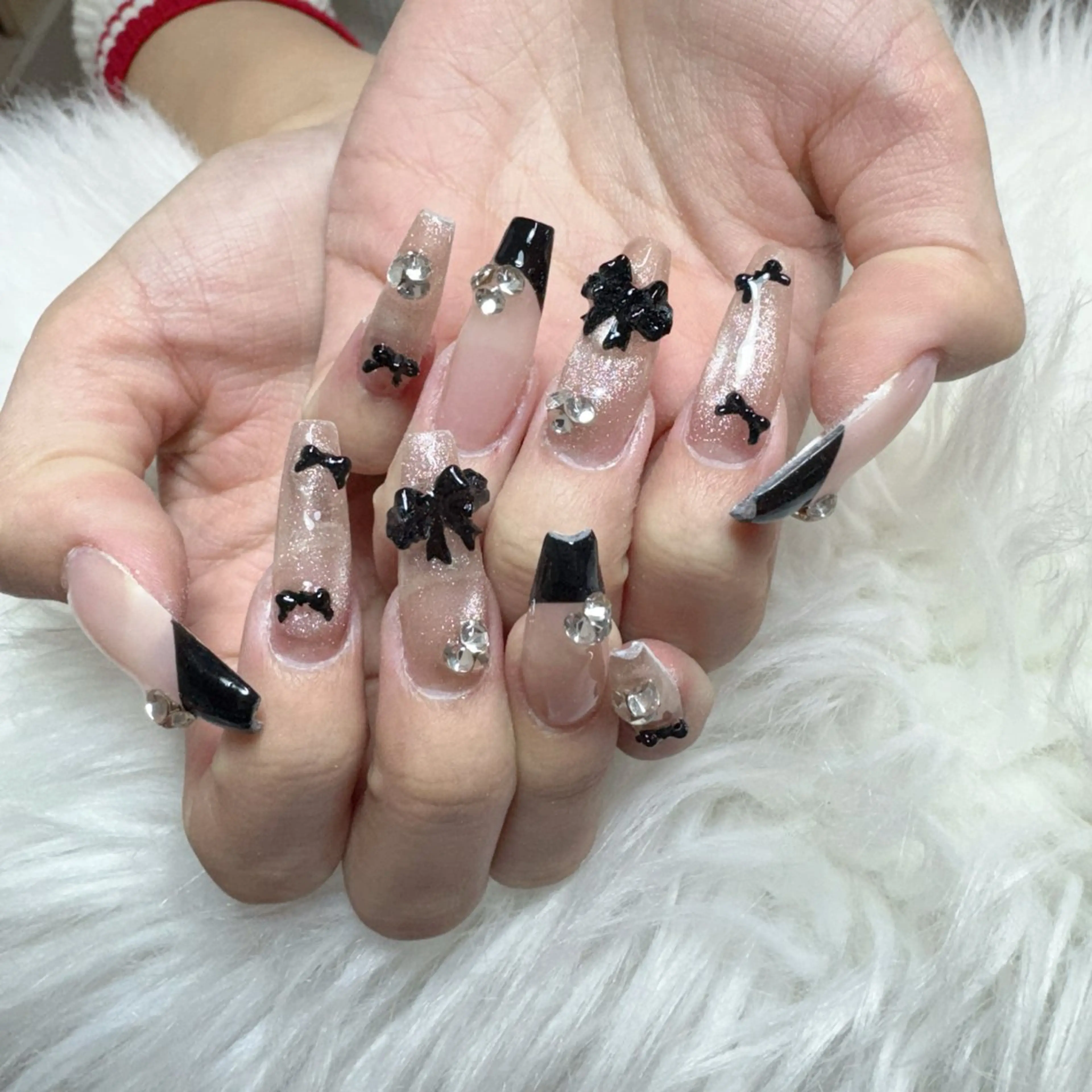 ネイル 🎀nana🫧 ワンホンネイル🎀のネイルデザイン