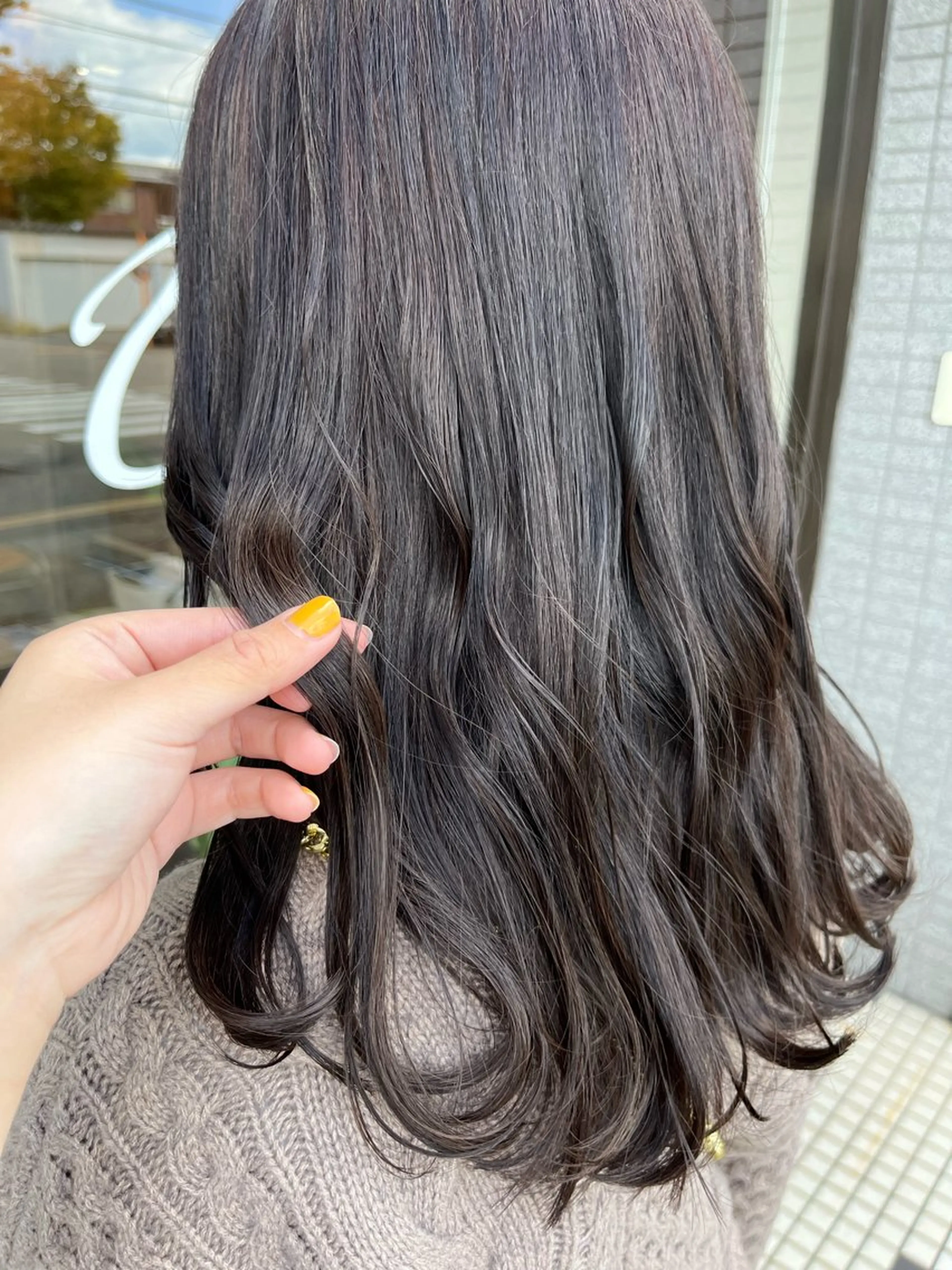 セミロング 立野 希沙のヘアスタイル