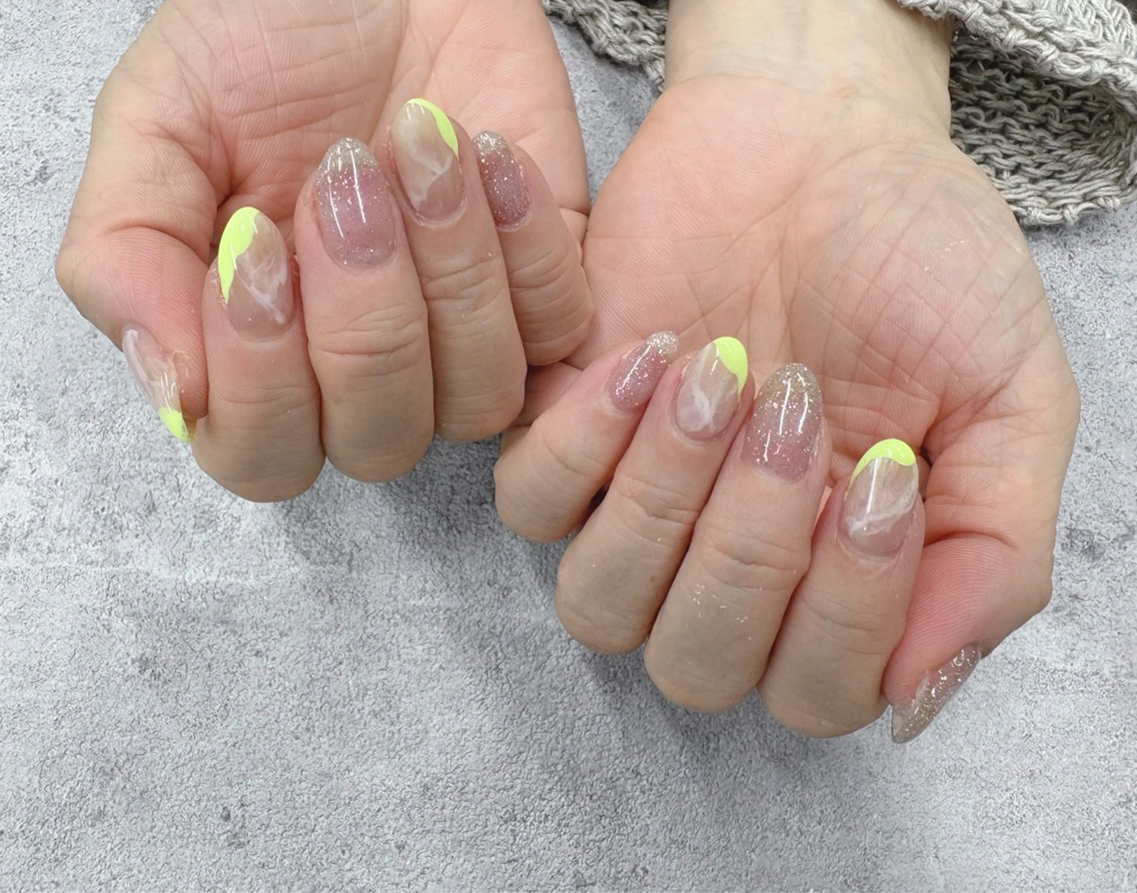 ネイル ニュアンスネイル ハンドネイル Nail Salon agré所属・agré ネイルサロン　アグレのネイルデザイン