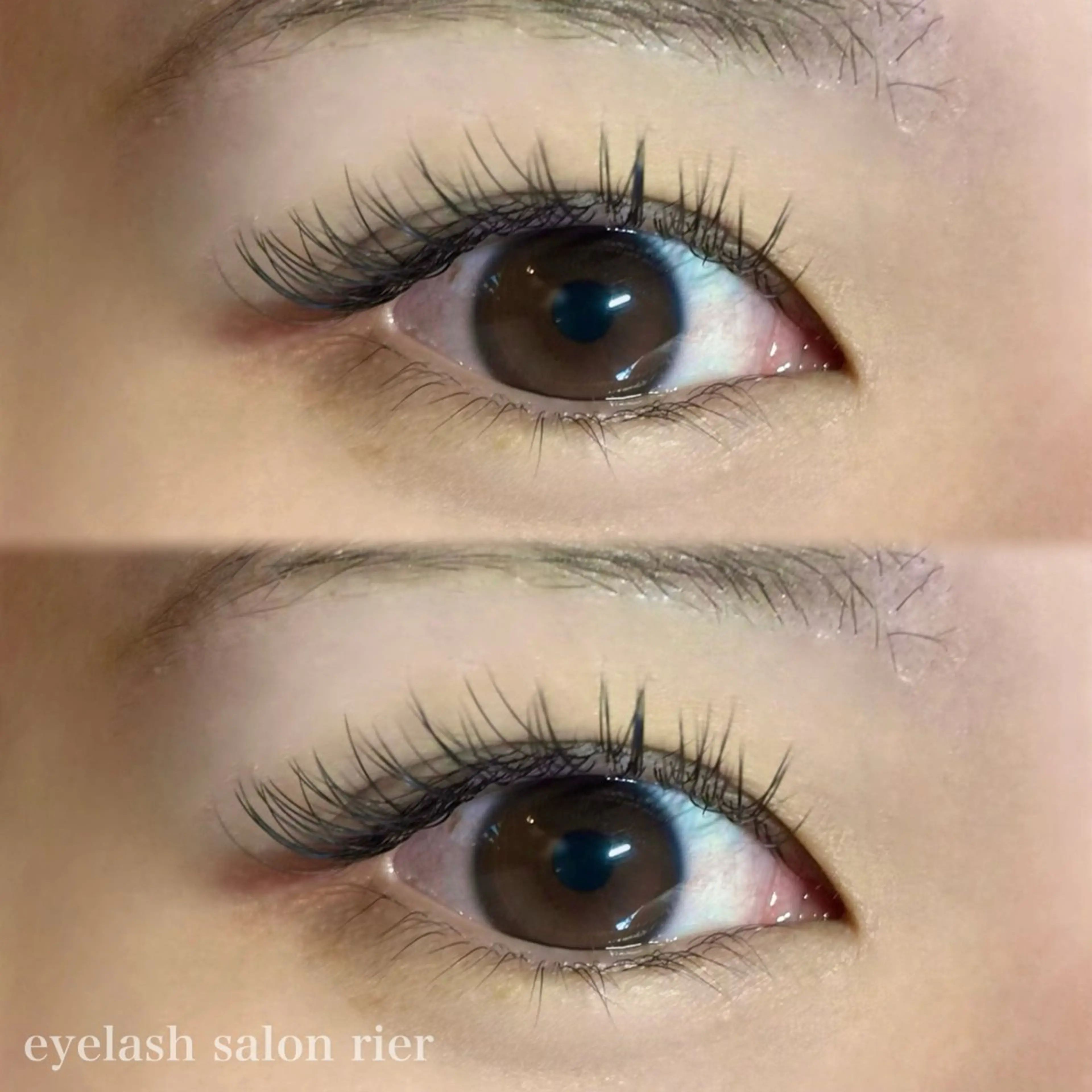 マツエク・マツパ フラットラッシュ rier 林田のマツエク・マツパデザイン