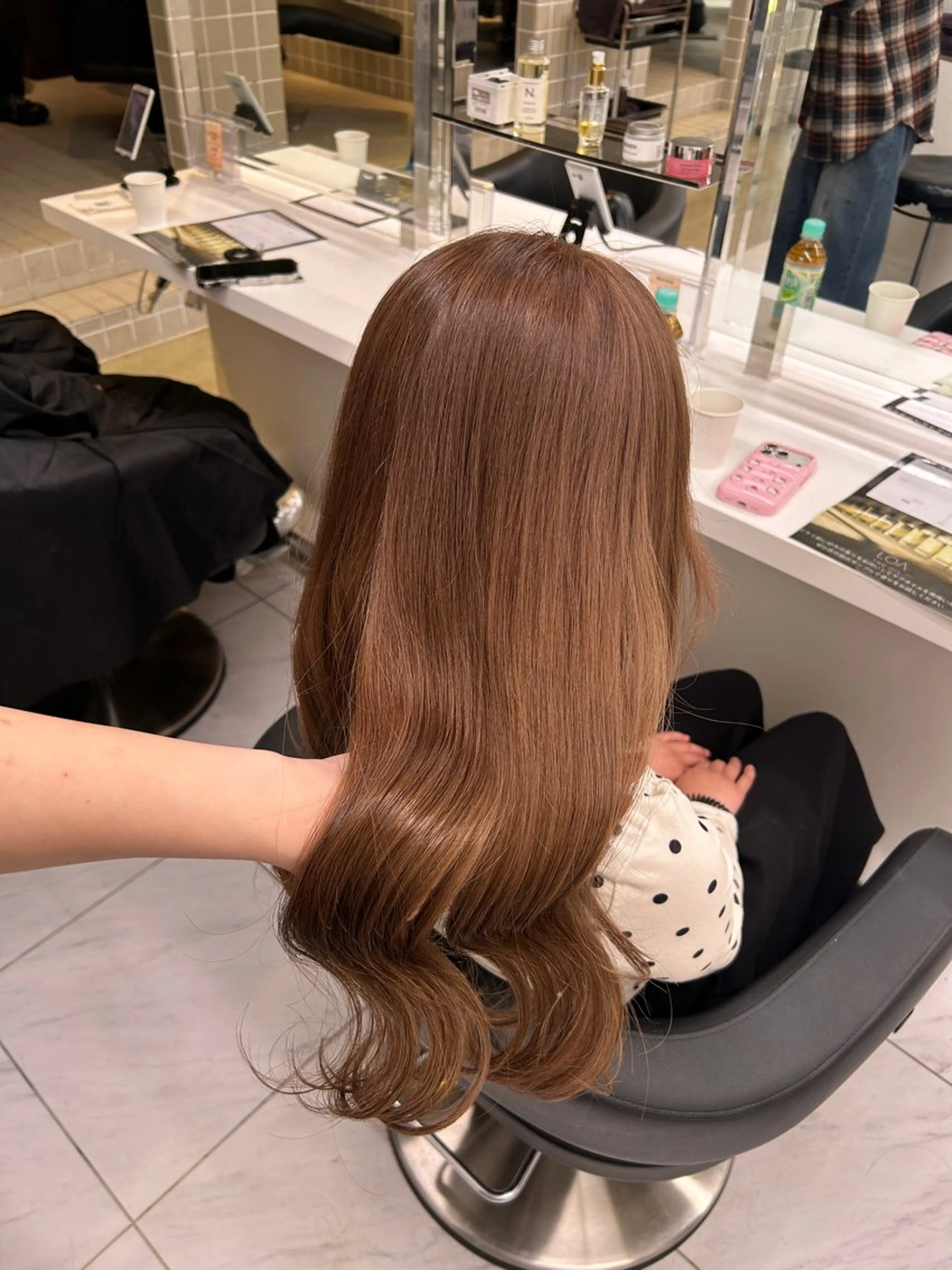 カラー カット ヘアカラー トリートメント ヘッドスパ ヘアセット 🥯縮毛/レイヤー/ ベージュヘア🥯のヘアスタイル