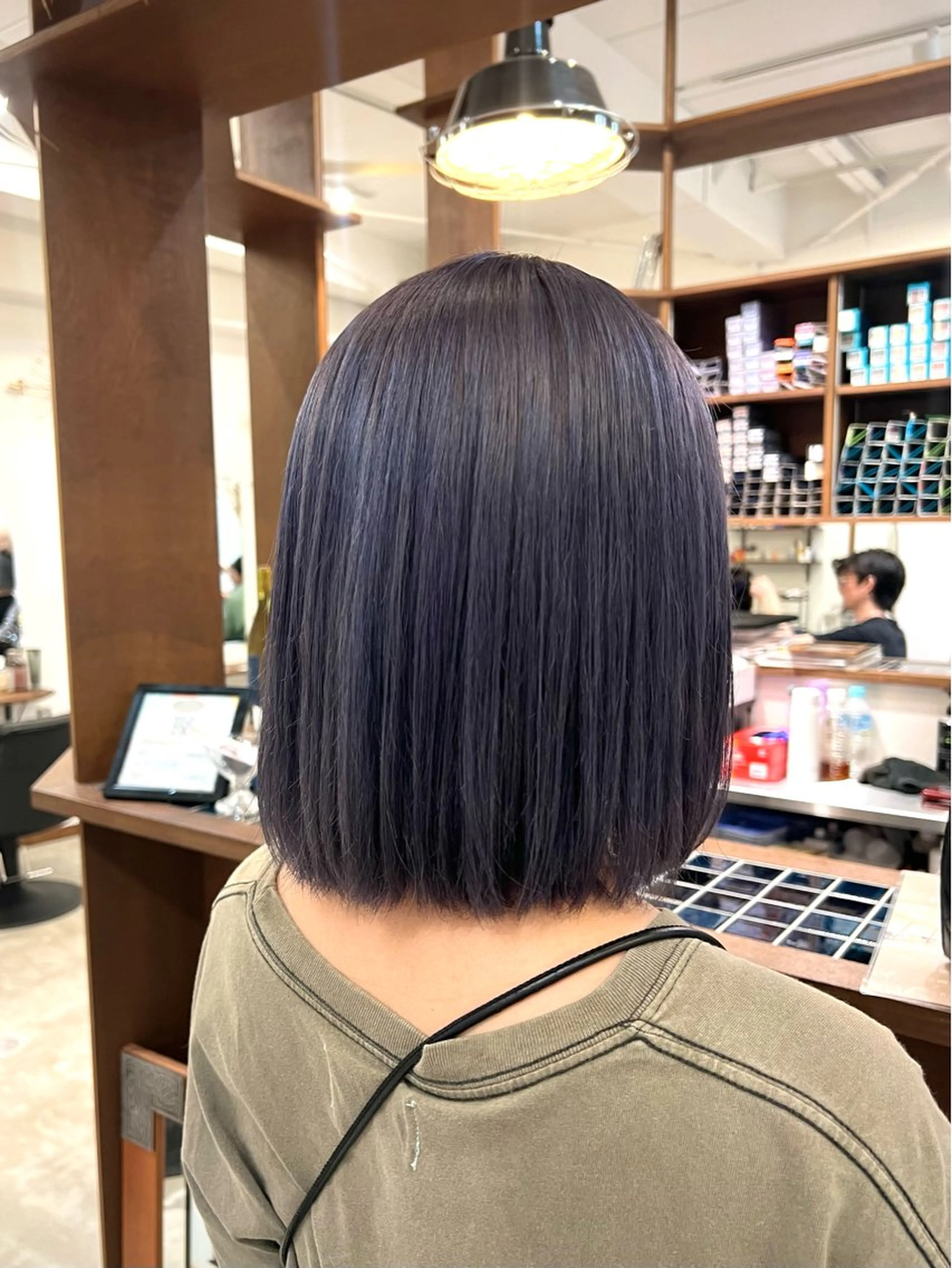 ミディアム カラー ブリーチ カット ヘアカラー Ami ブリーチ/ハイトーンのヘアスタイル