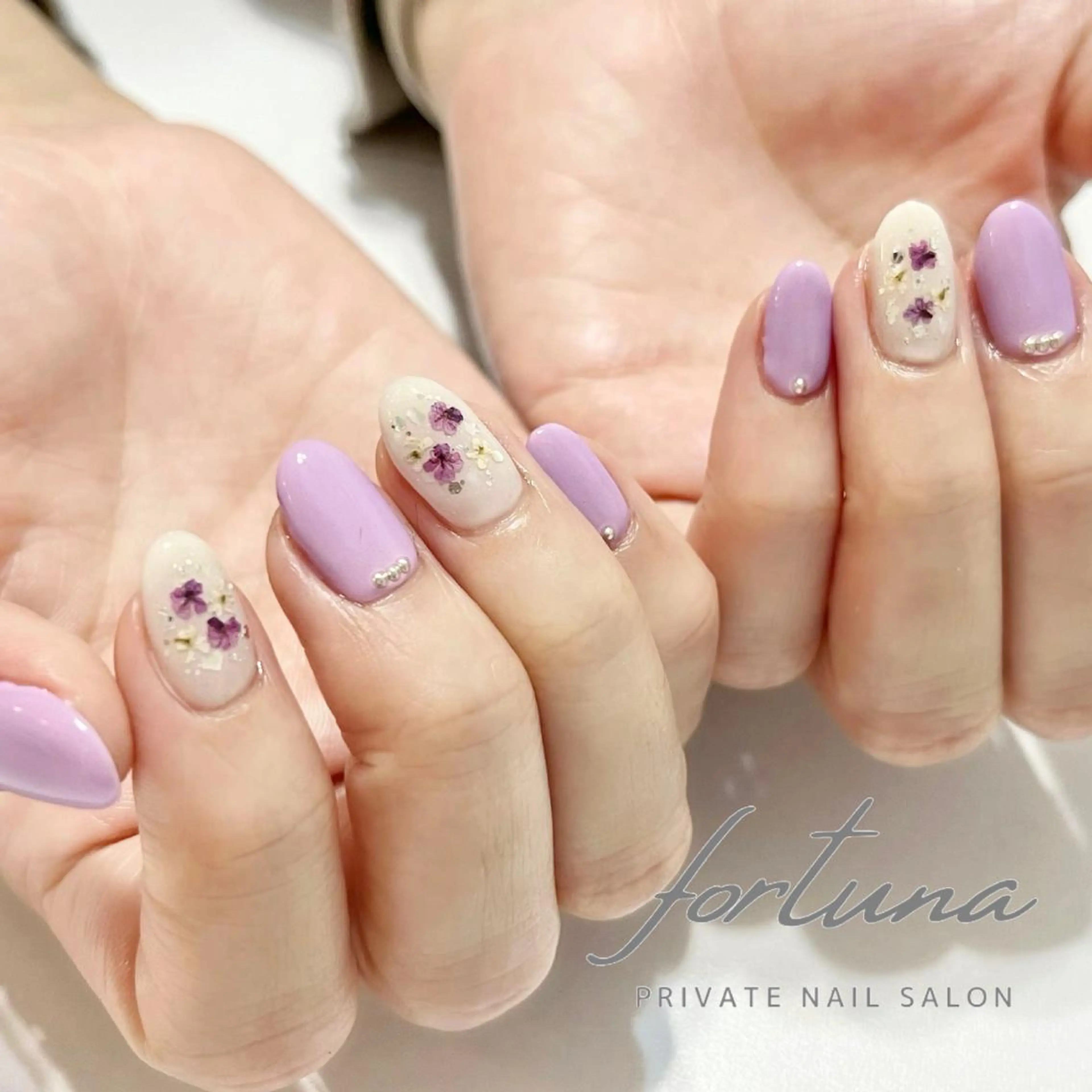 ネイル アートネイル ジェルネイル オフィスネイル パラジェル シンプルネイル ハンドネイル fortuna 武藤裕美のネイルデザイン