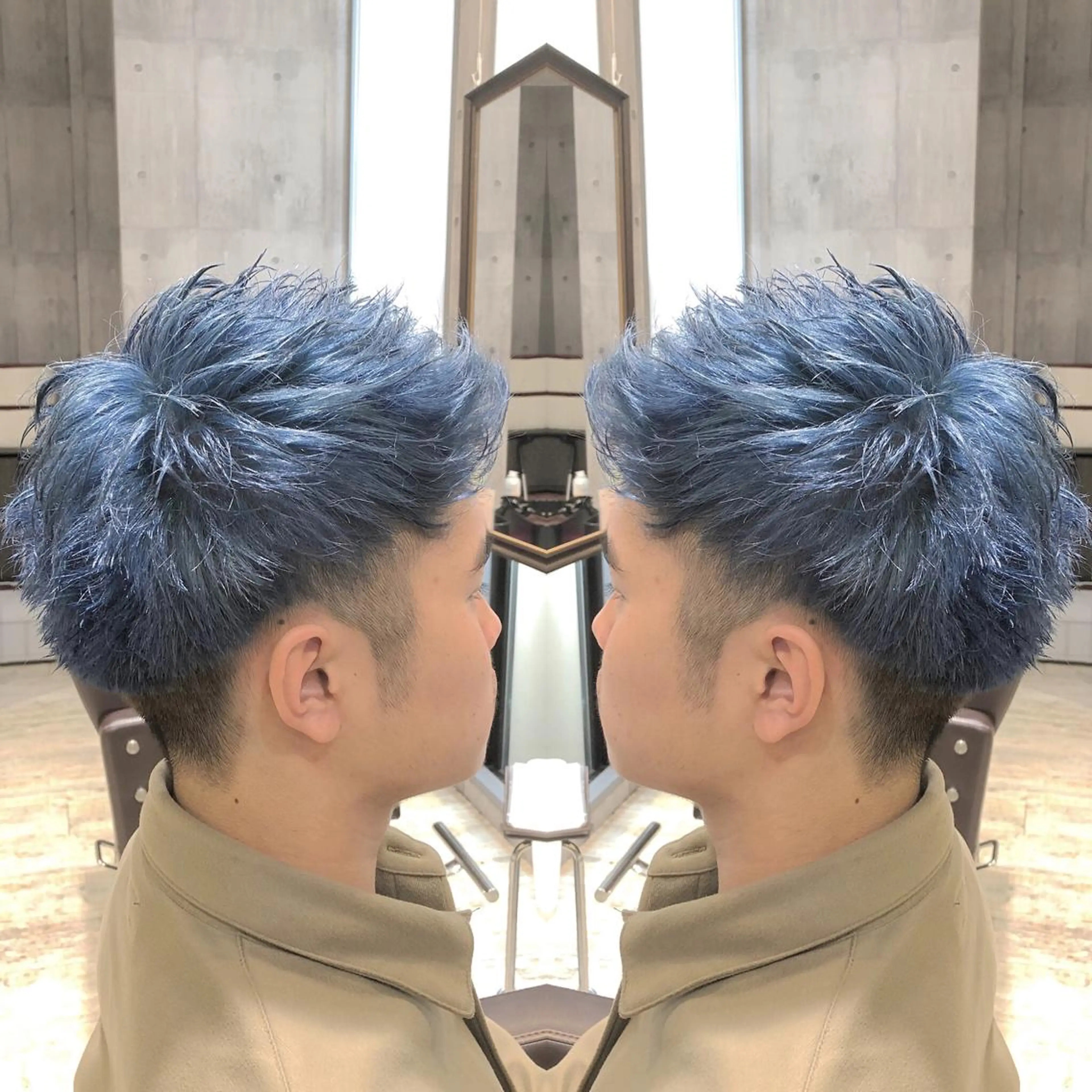 ショート カラー パーマ ヘアアレンジ メンズ キッズ ネイル マツエク・マツパ ヘアカラー トリートメント EnBlesS西宮 マンツーマン神道有基のヘアスタイル