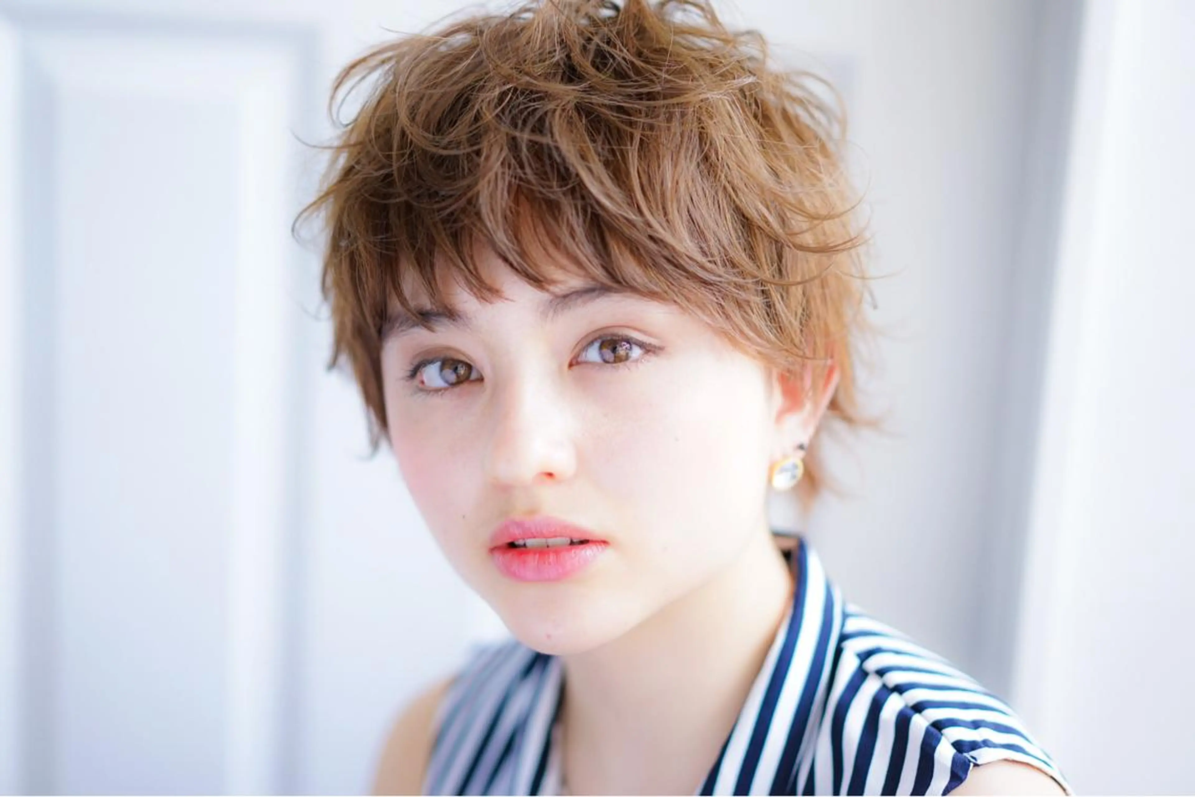 ショート カラー パーマ Manager 川井 崇彦のヘアスタイル