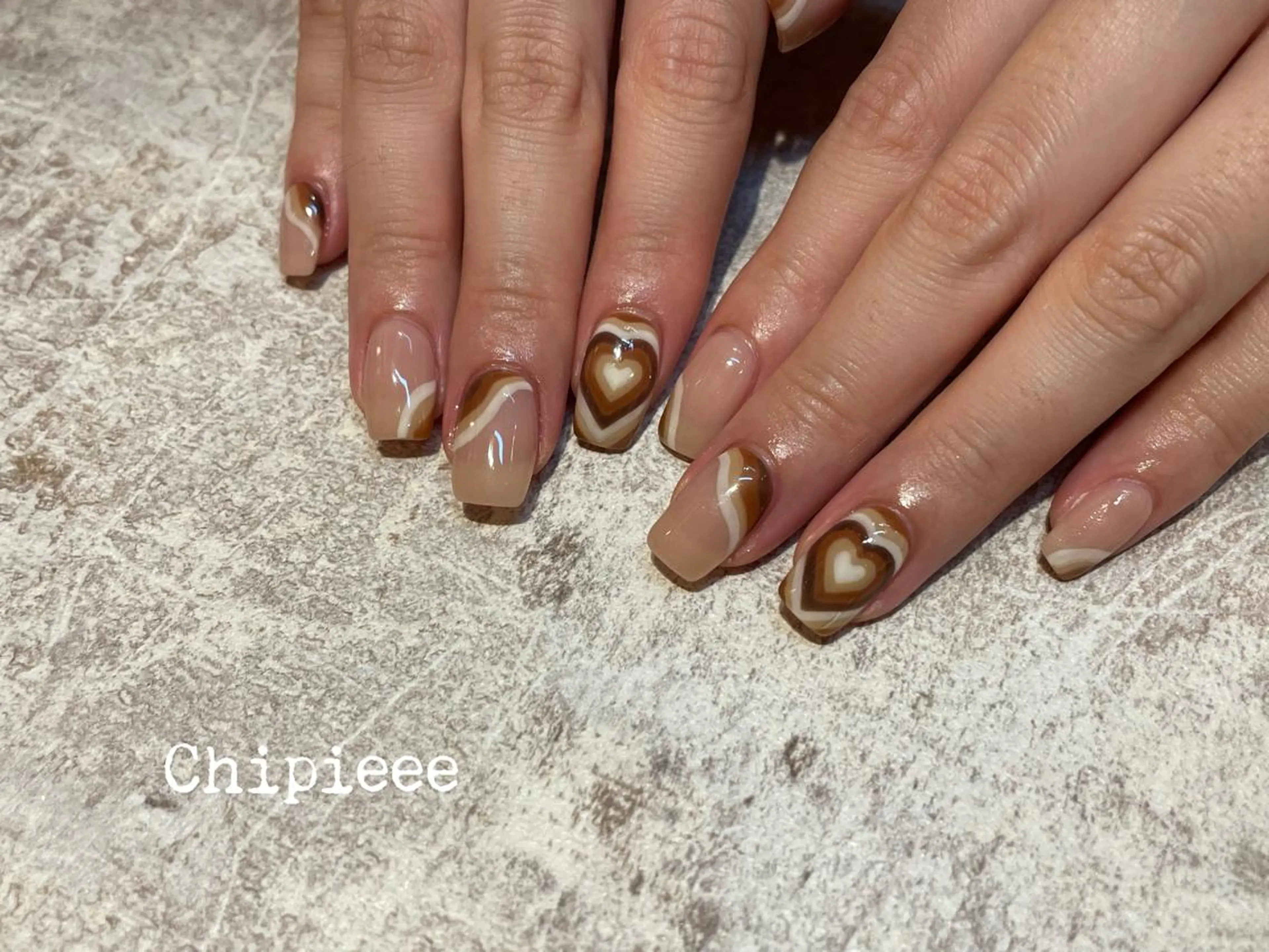 ネイル ハンドネイル revia所属・ERI Nailistのネイルデザイン