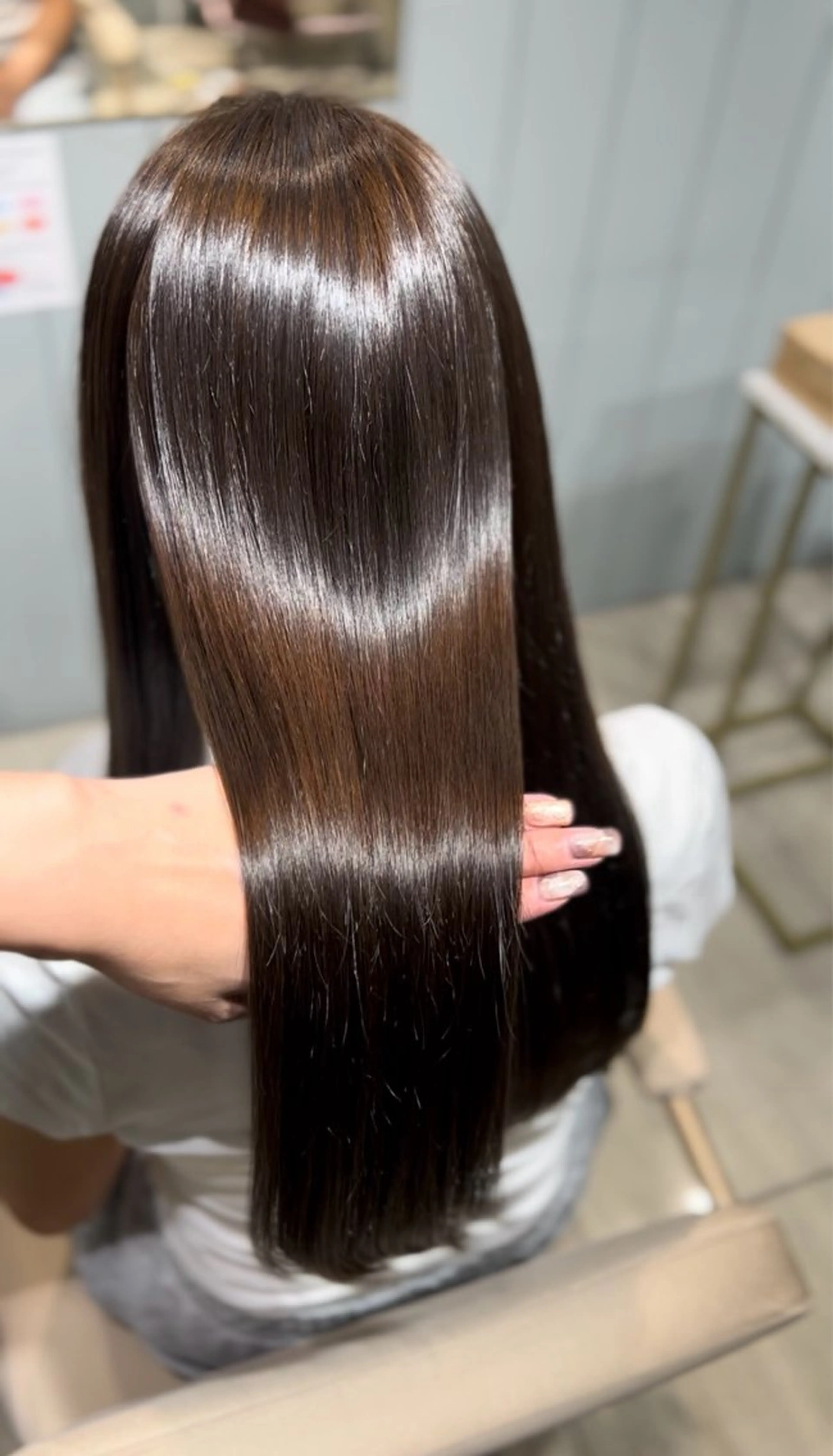 🍀美髪矯正＋髪質改善カラー＋カット＋TR🍀の写真