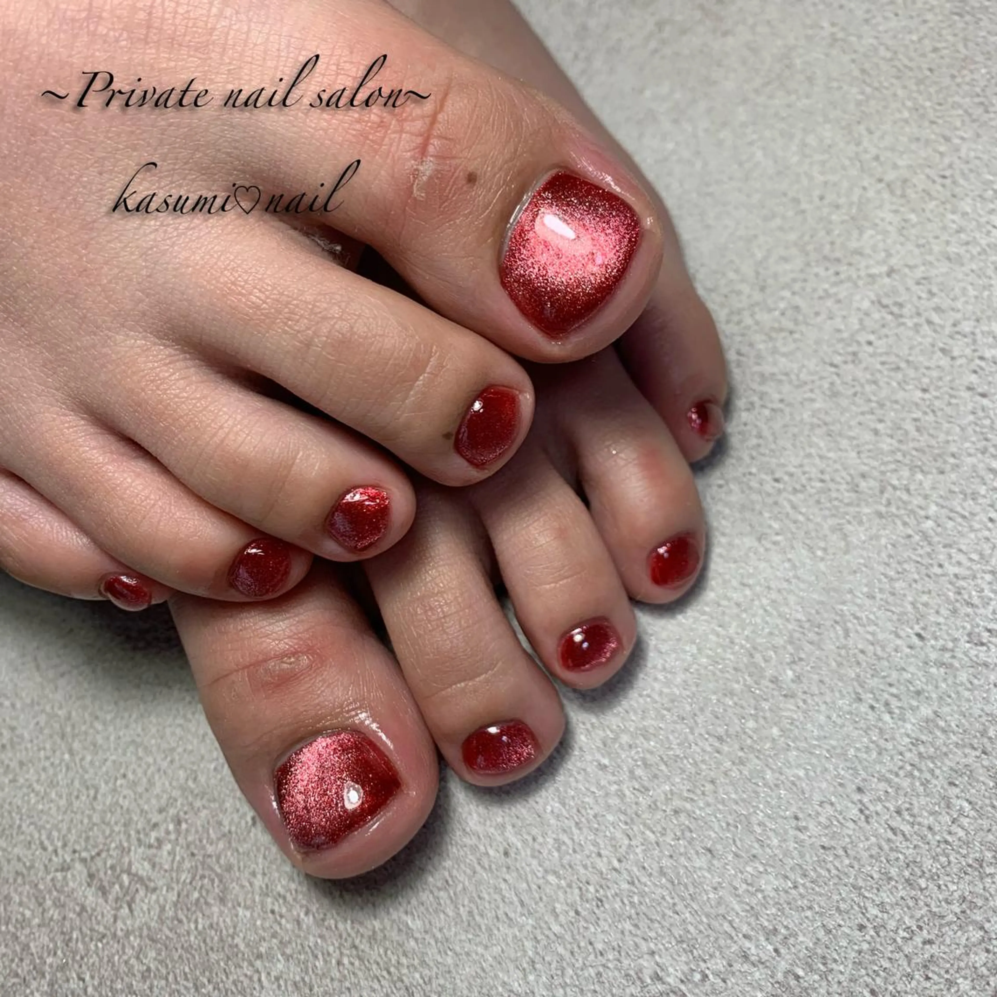 ネイル ラメ(グリッター) マグネットネイル ミラーネイル ニュアンスネイル 冬ネイル KASUMI♡ Nailのネイルデザイン