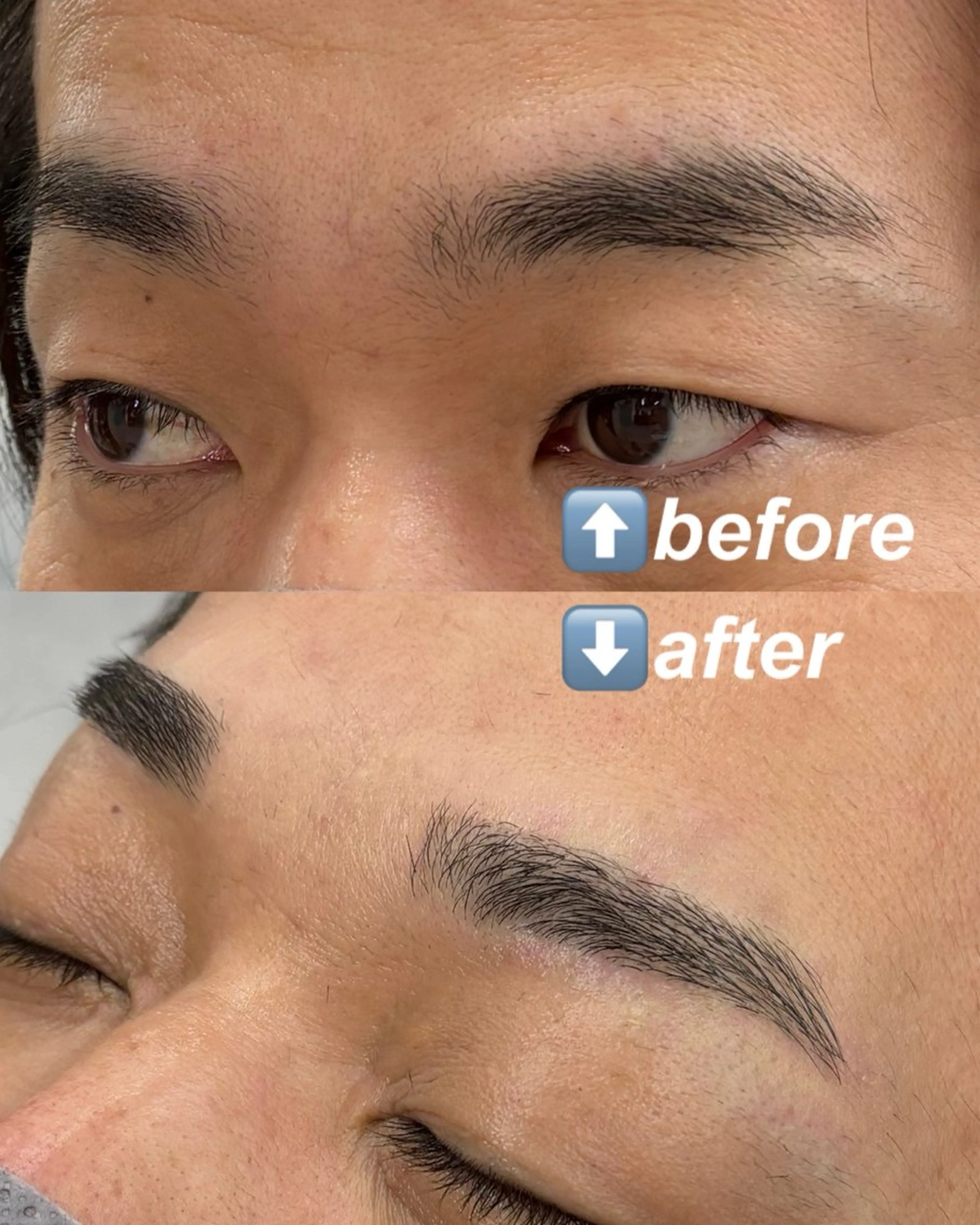 メンズ アイブロウ 眉毛ワックス脱毛 ワックス脱毛 眉カット 「SHOT」 miharuの眉毛・アイブロウイメージ