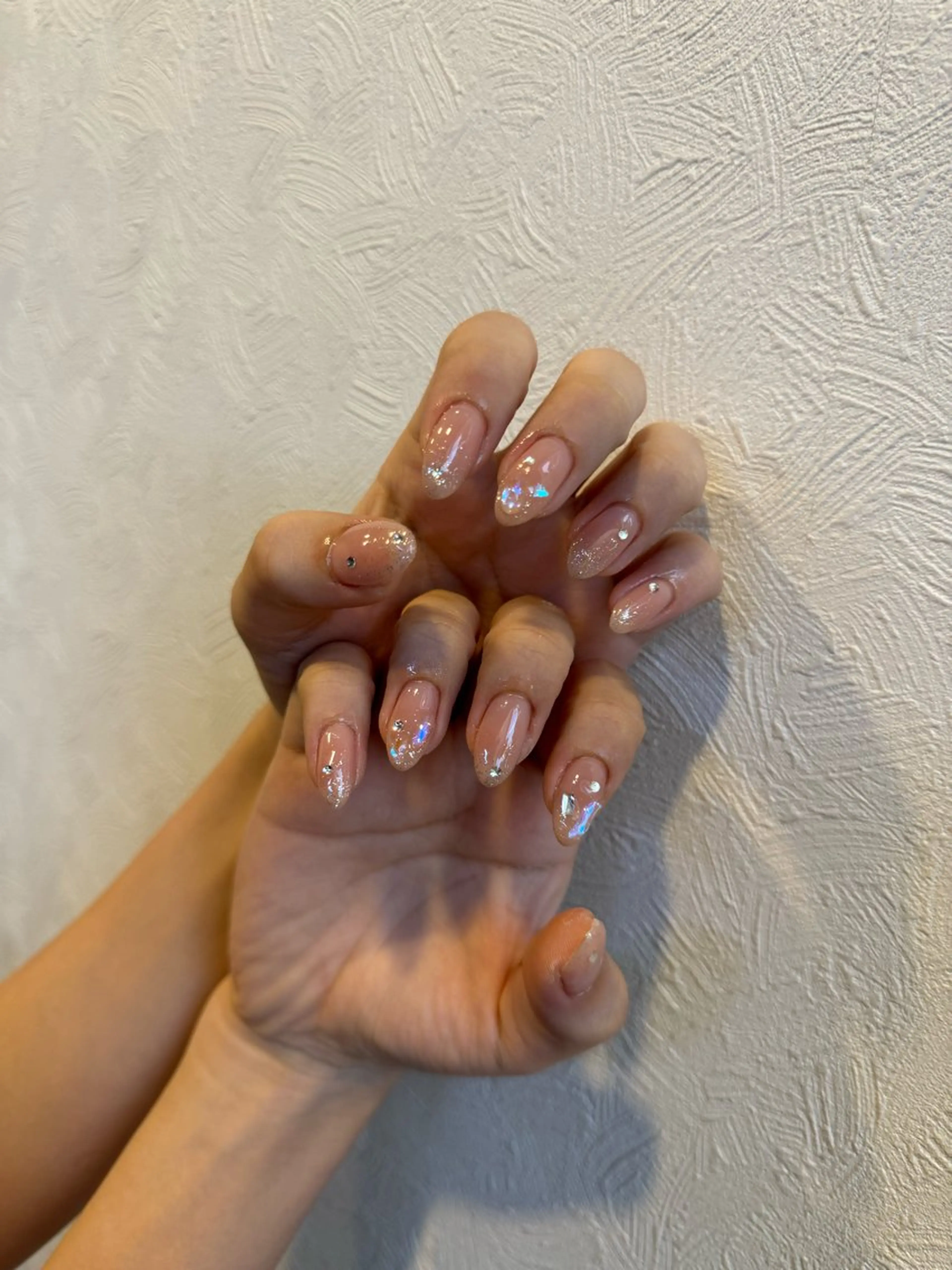 ネイル フレンチネイル 韓国ネイル マグネットネイル メンズネイル ニュアンスネイル ハンドネイル GRANDE大須 Cecil💜のネイルデザイン