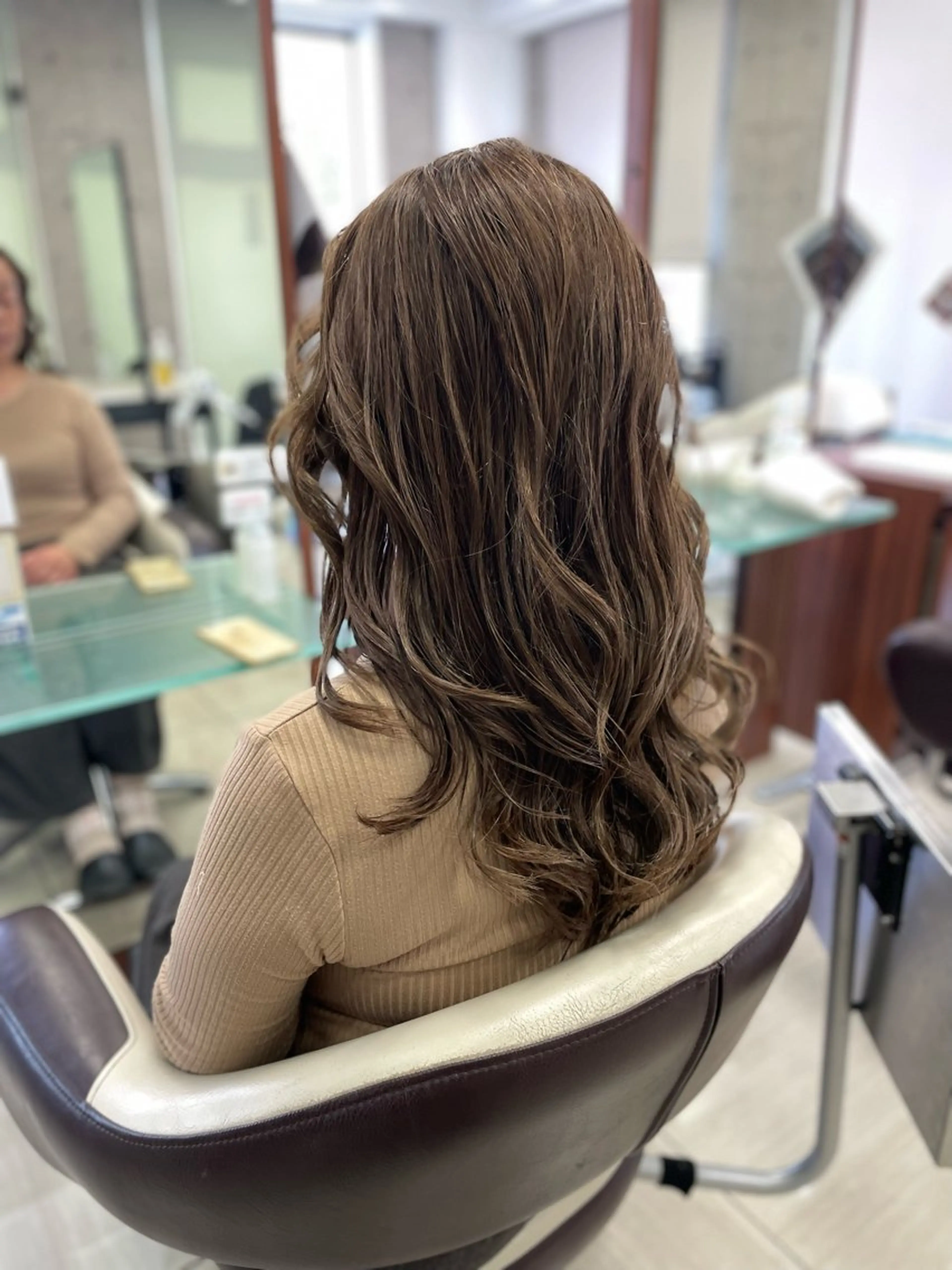 ロング カラー ロング ヘアカラー 牧野恭平 【★酸性縮毛矯正★】のヘアスタイル