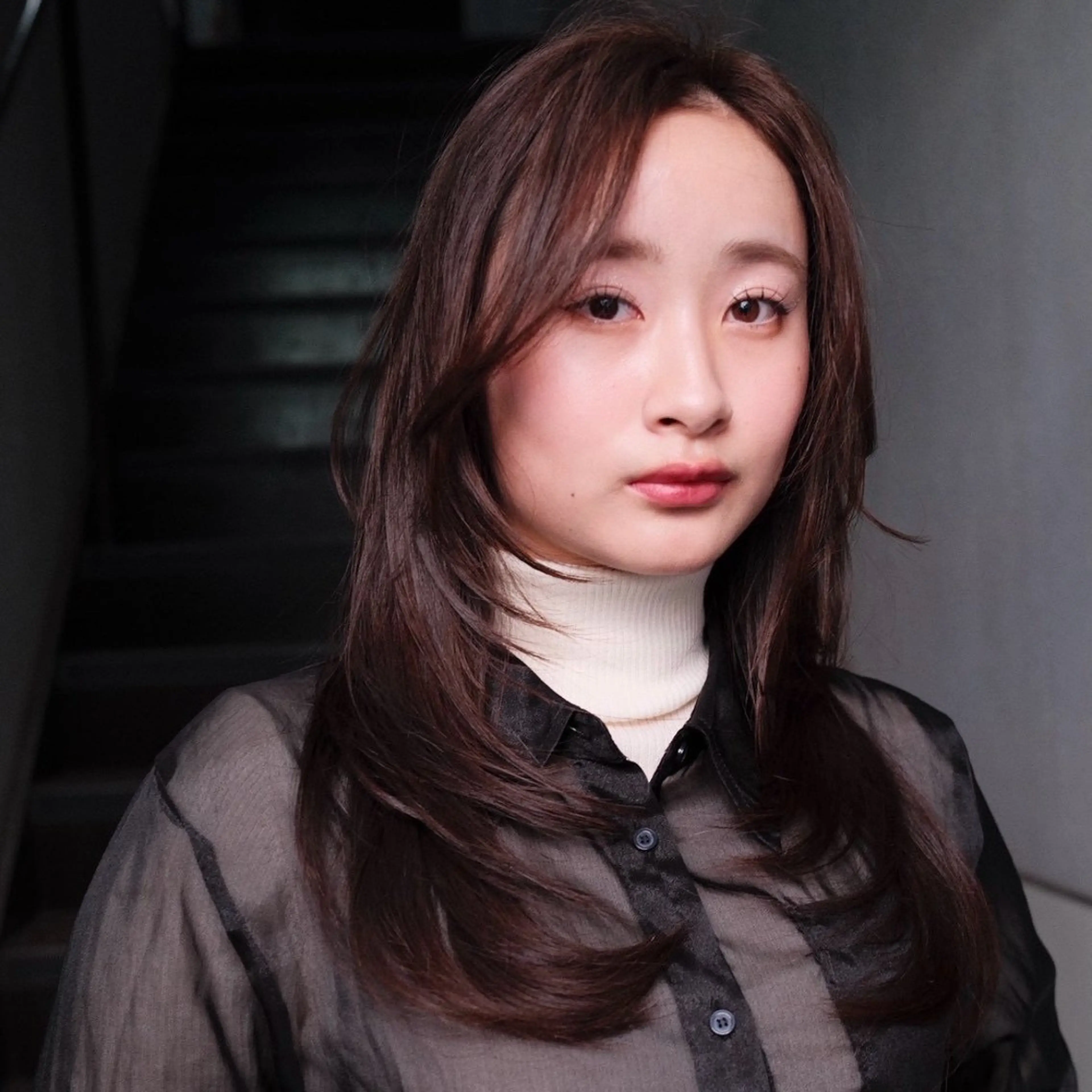 セミロング カラー カット ヘアカラー レイヤー特化✂️ カラー/yukaのヘアスタイル