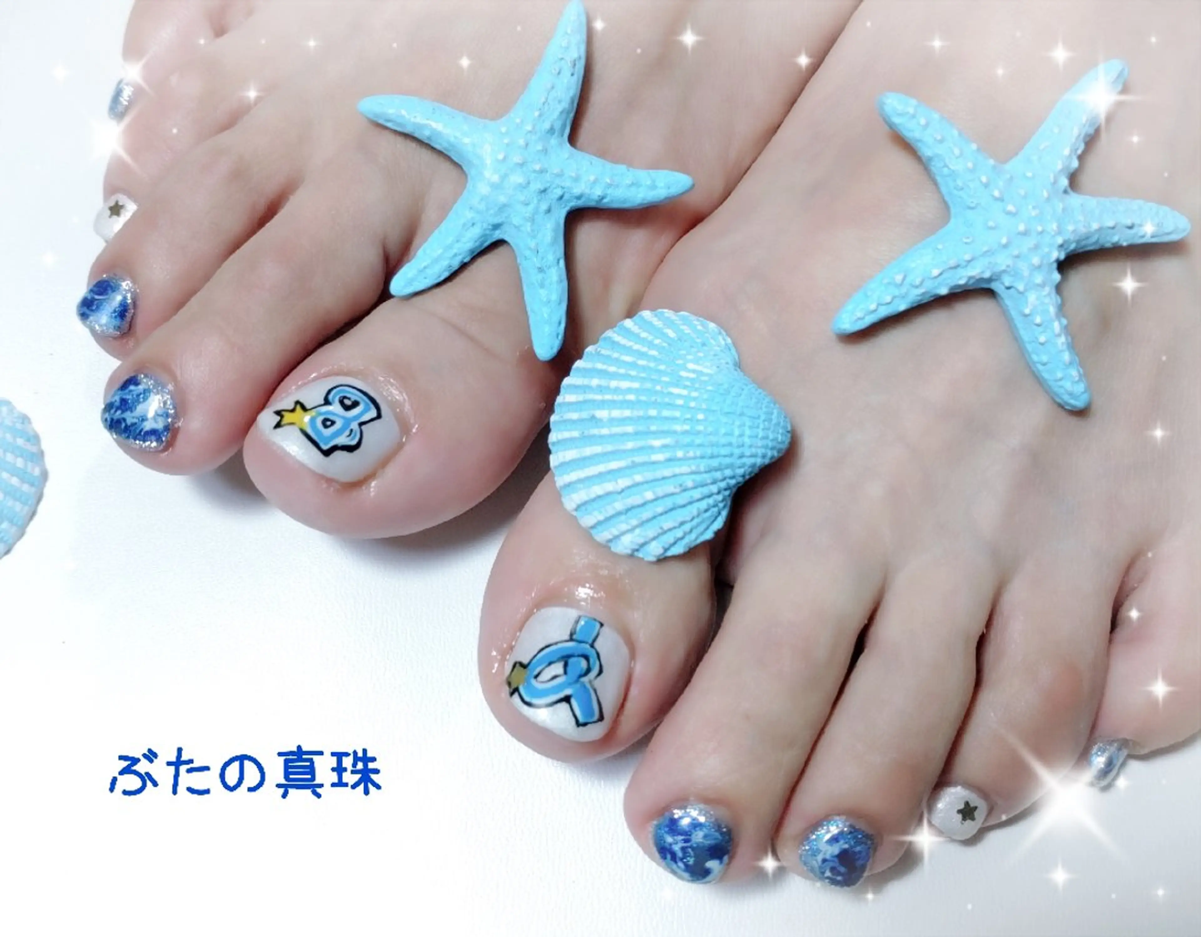 🎄✨冬フットネイル👣お持ち込みやり放題デザイン✨オフあり🐜の写真