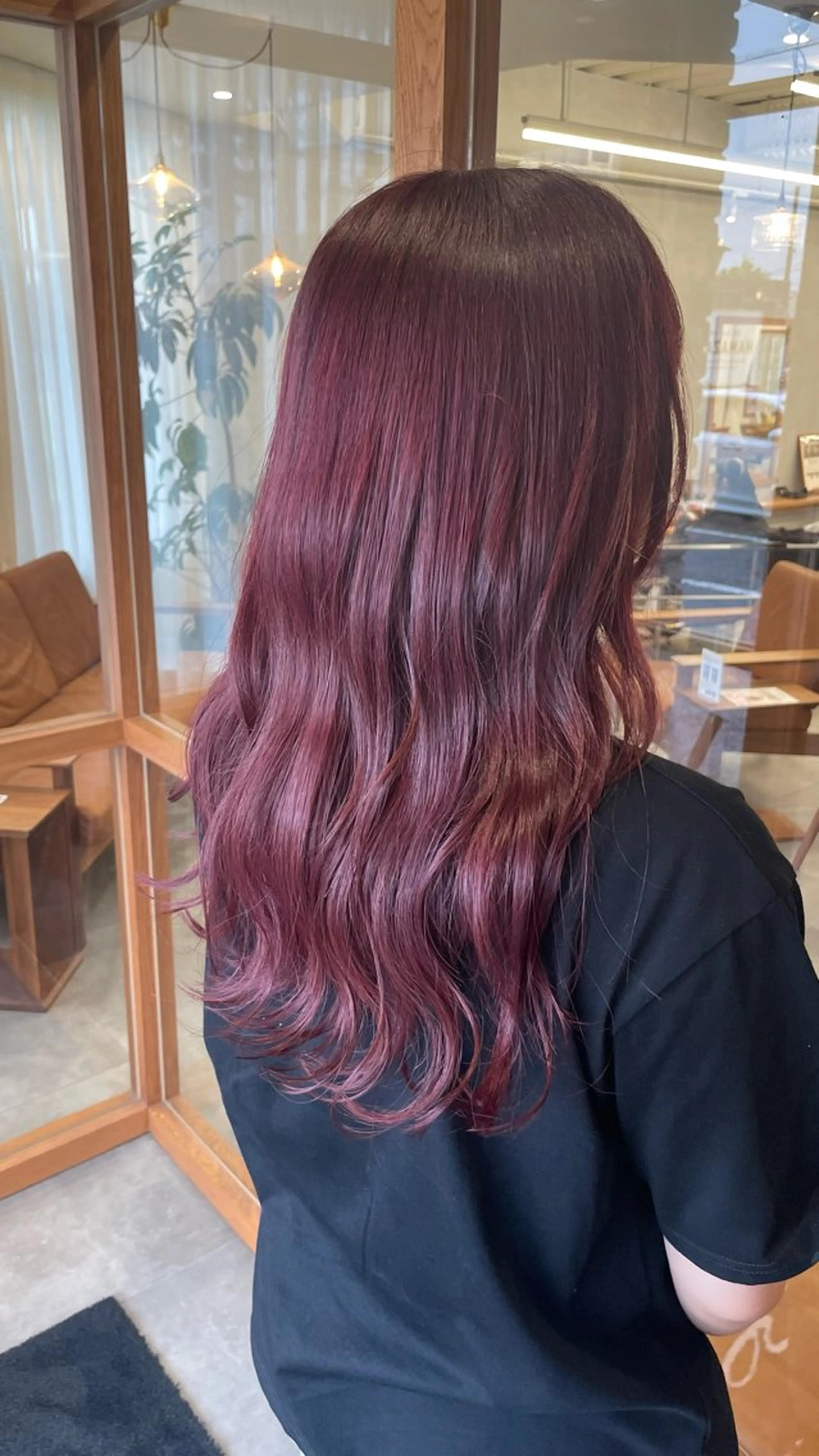 セミロング ヘアカラー トリートメント 澤田 真凛のヘアスタイル