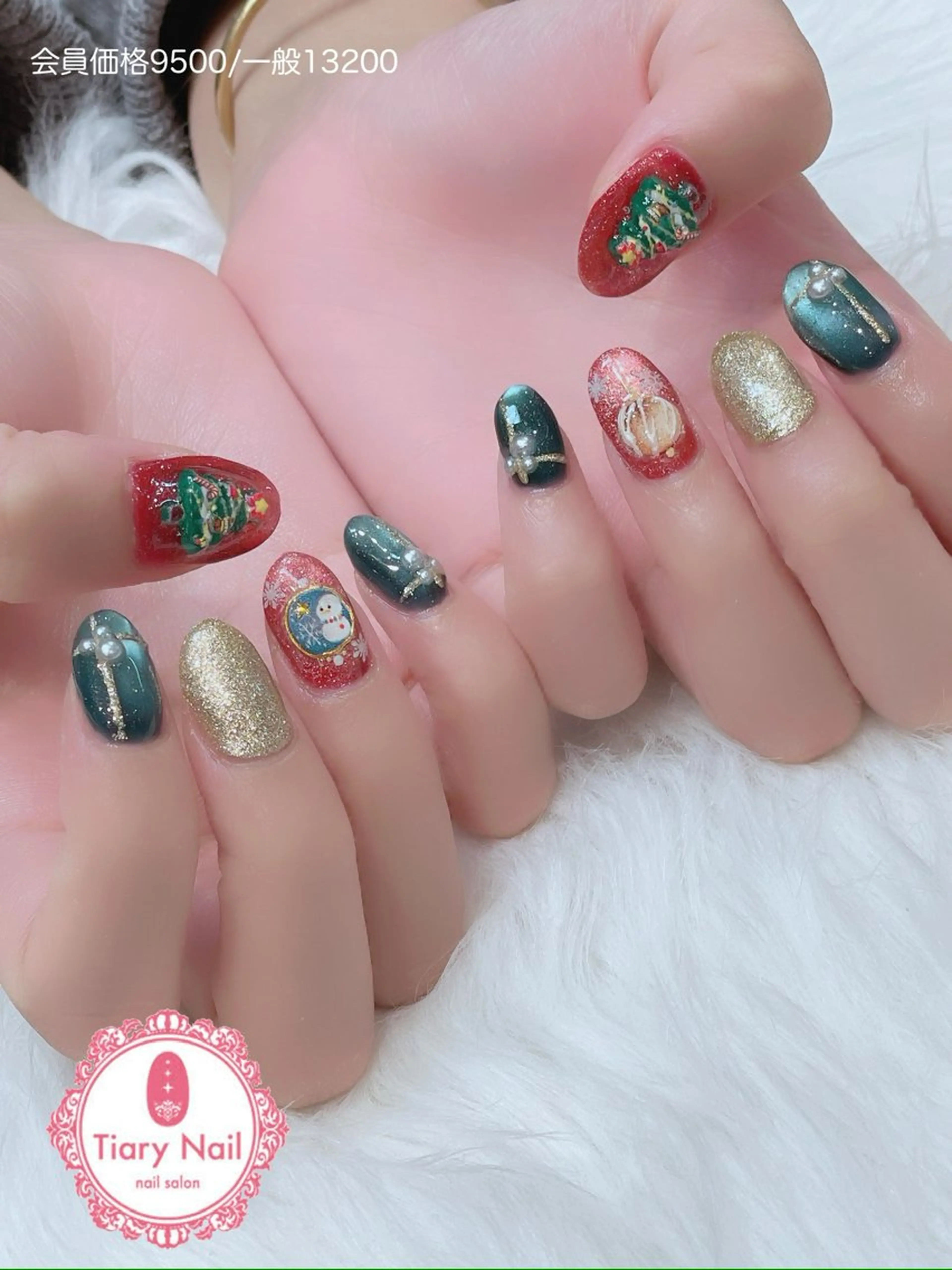 ネイル ハンドネイル TiaryNail 💎Kのネイルデザイン