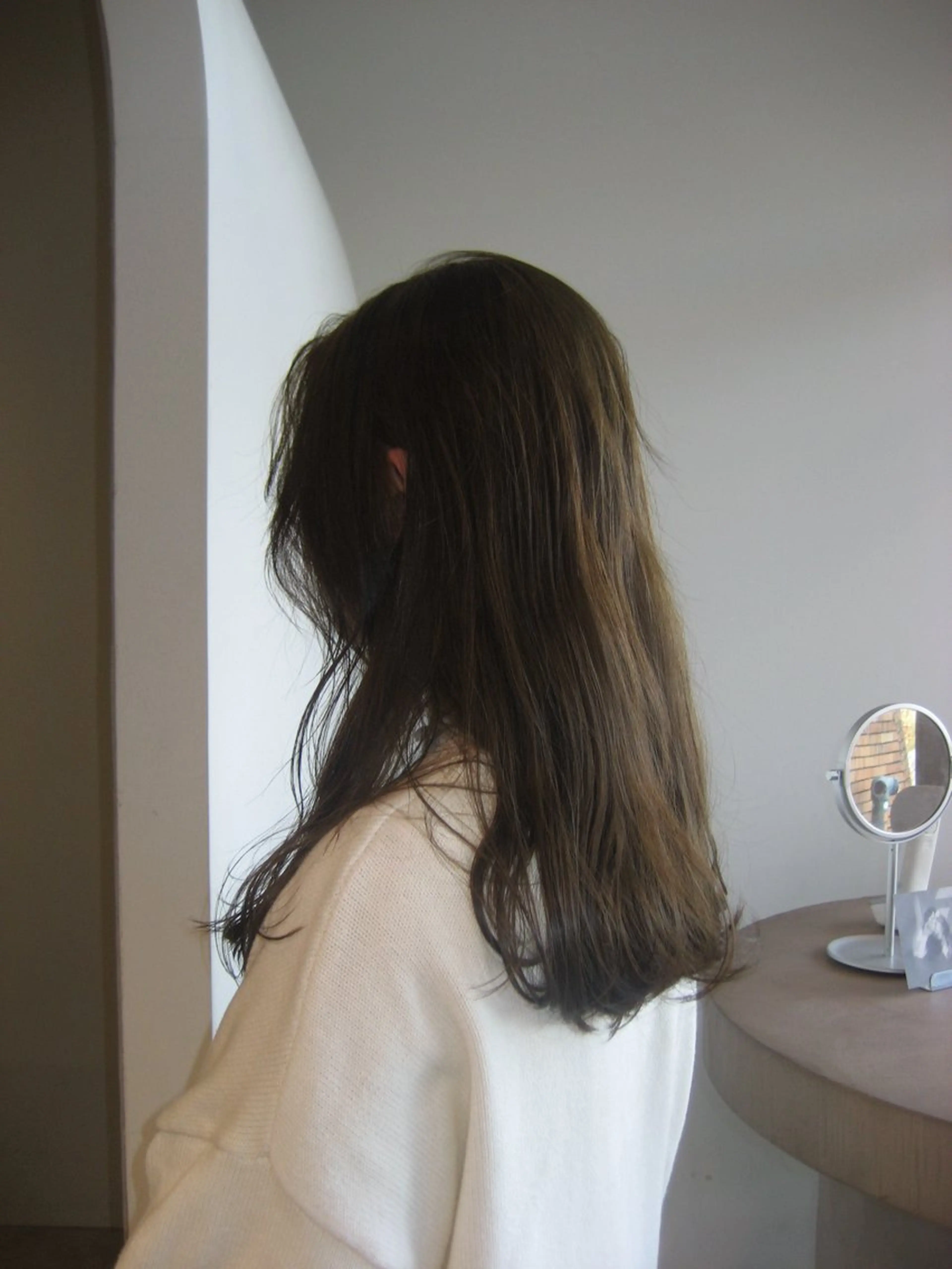 【ブリーチなし透明感カラー】ダブルカラー+トリートメントの写真